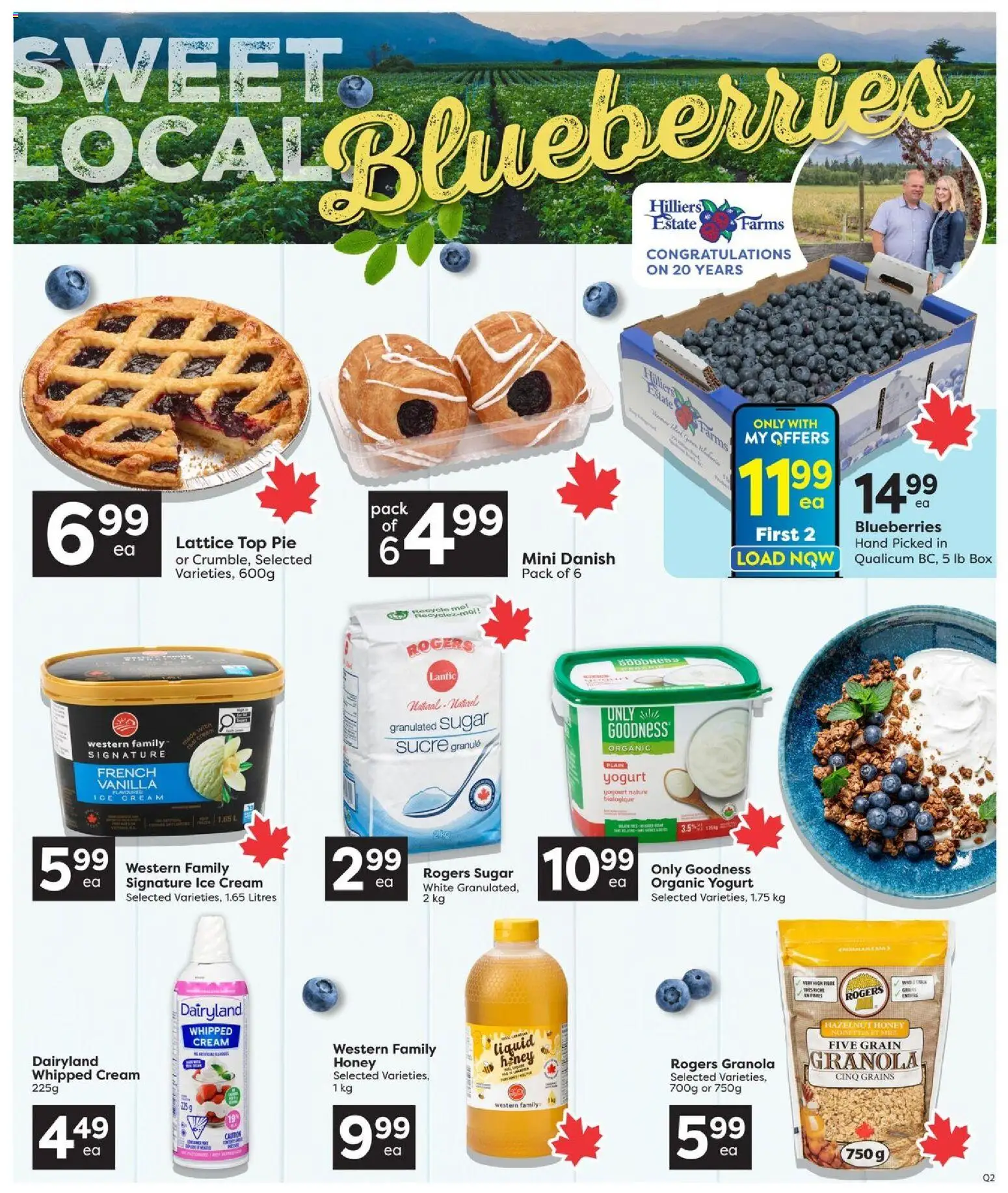 Quality Foods flyer valid from Jul 30, 2026 | Page: 2 | Products: Cream, Ice cream, Box, Yogurt