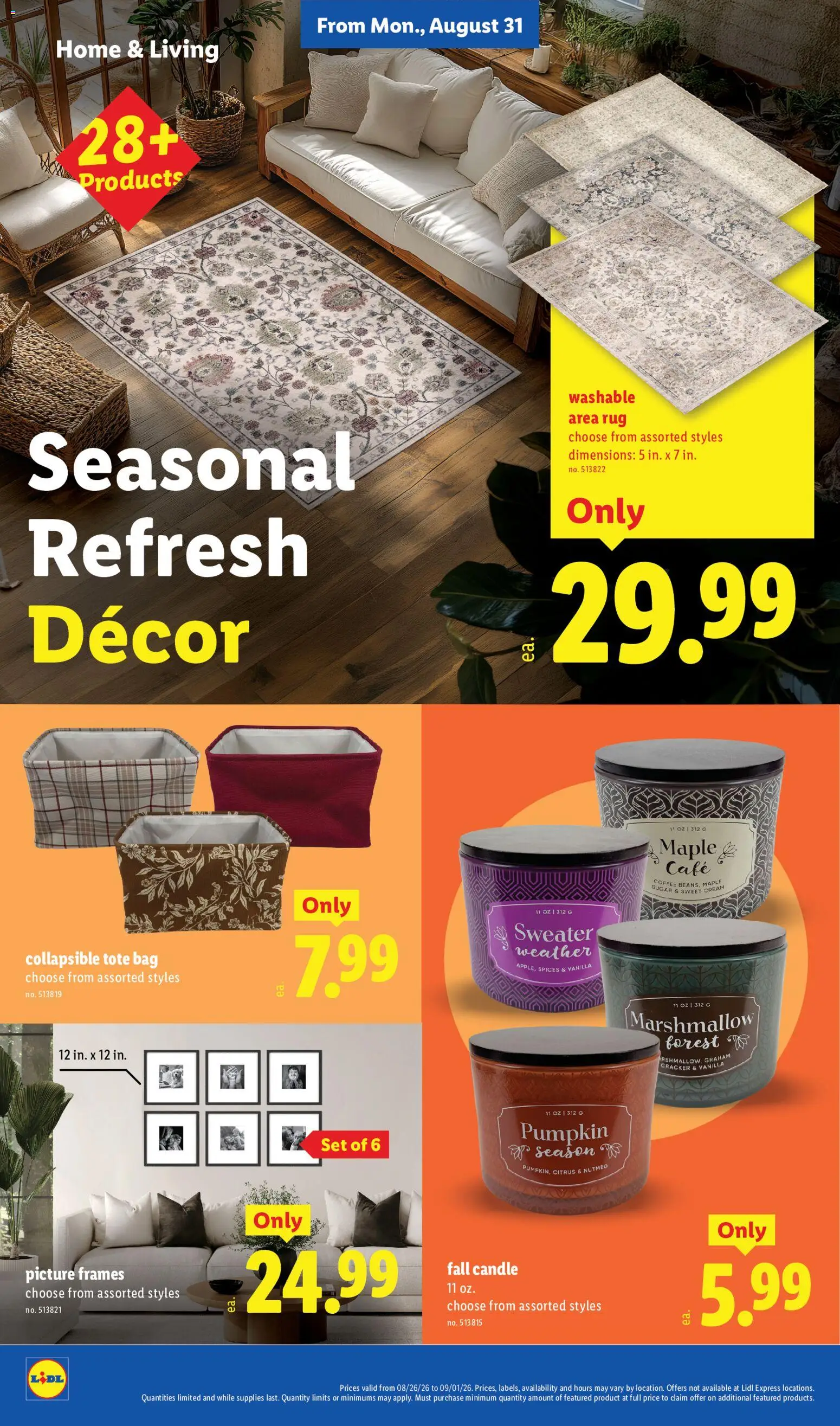 Lidl Weekly Ad - valid from 08/26/2026 | Page: 34 | Products: Sweater, Cream, Spices, Sugar