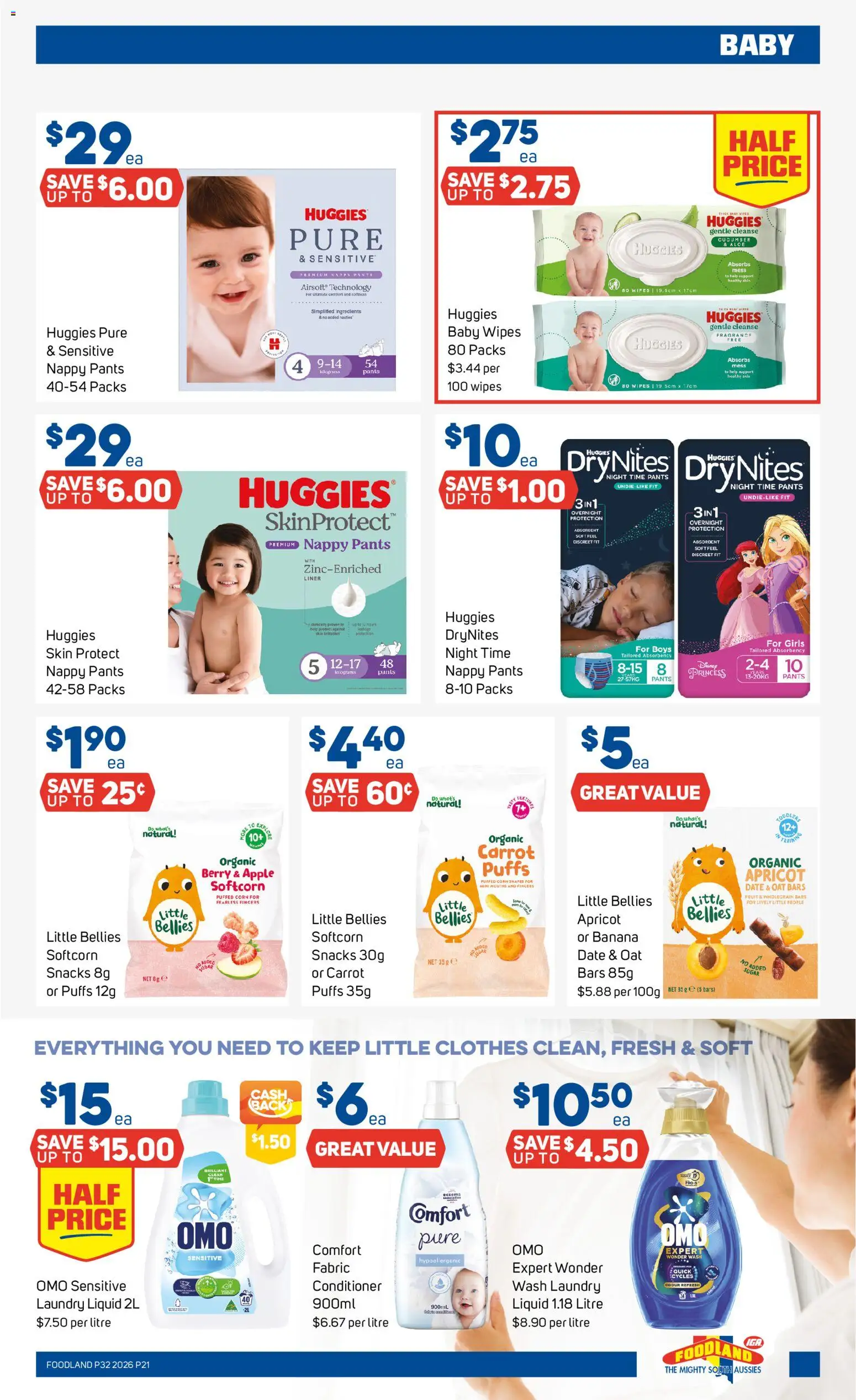 Foodland catalogue - valid from 05/08/2026 | Page: 21 | Products: Fragrance, Sugar, Date, Laundry