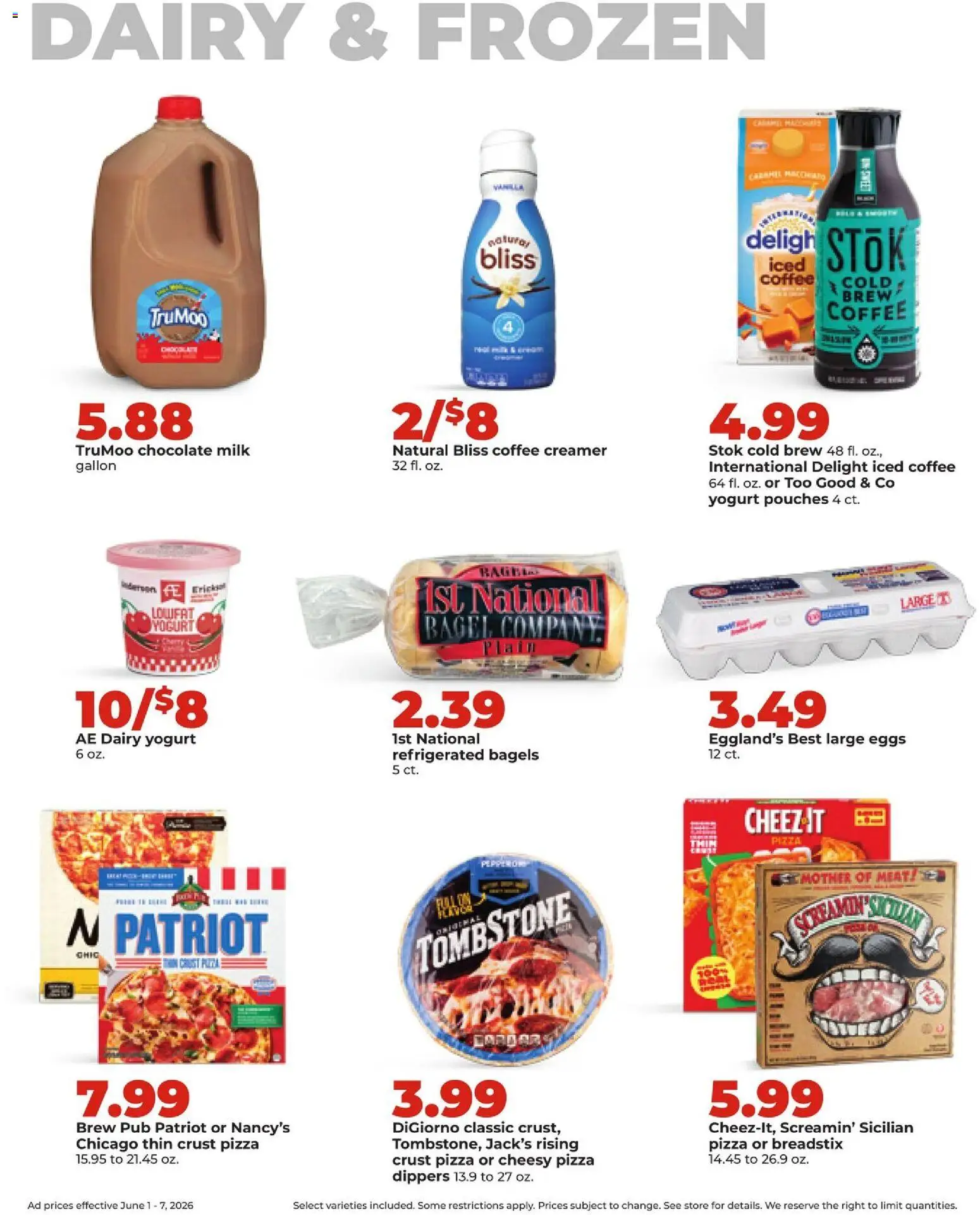 HyVee Weekly Ad - valid from 01.06.2026 | Page: 23 | Products: Milk, Eggs, Coffee, Chocolate