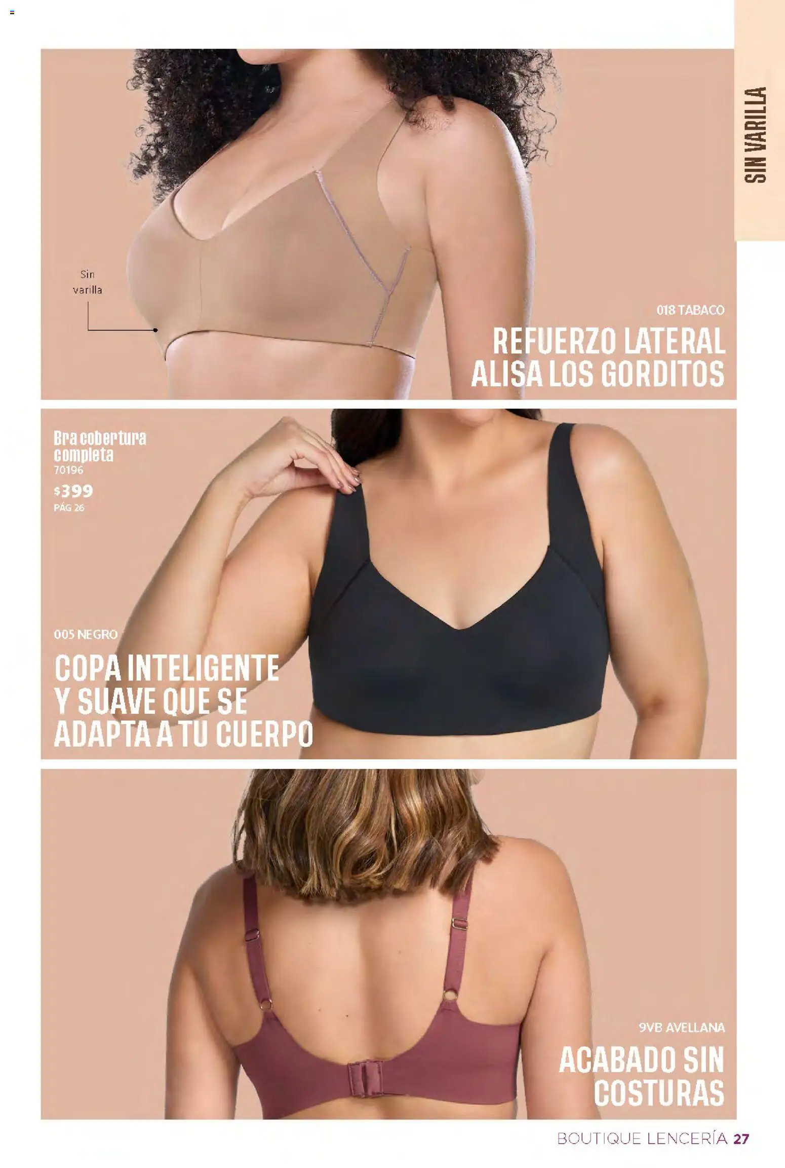 Nuevas ofertas de Ilusión válidas en toda la República Mexicana desde el 01/09/2026. ¡Encuentra las mejores ofertas en Ilusión catálogo Otoño! | Página: 29 | Productos: Lenceria