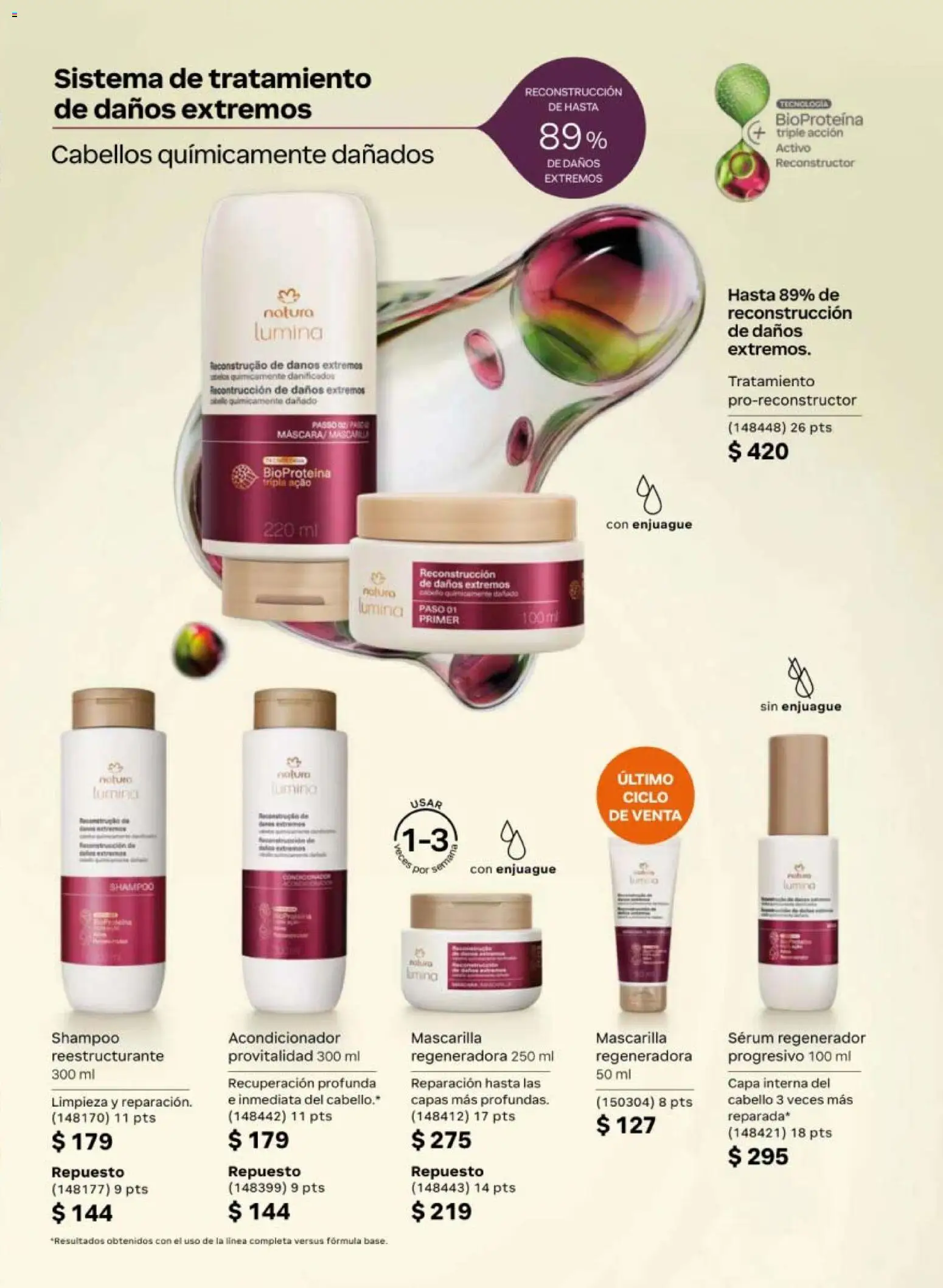 Nuevas ofertas de Natura válidas en toda la República Mexicana desde el 02.04.2026. ¡Encuentra las mejores ofertas en Natura campaña 6 2026! | Página: 141 | Productos: Serum, Mascarilla, Acondicionador