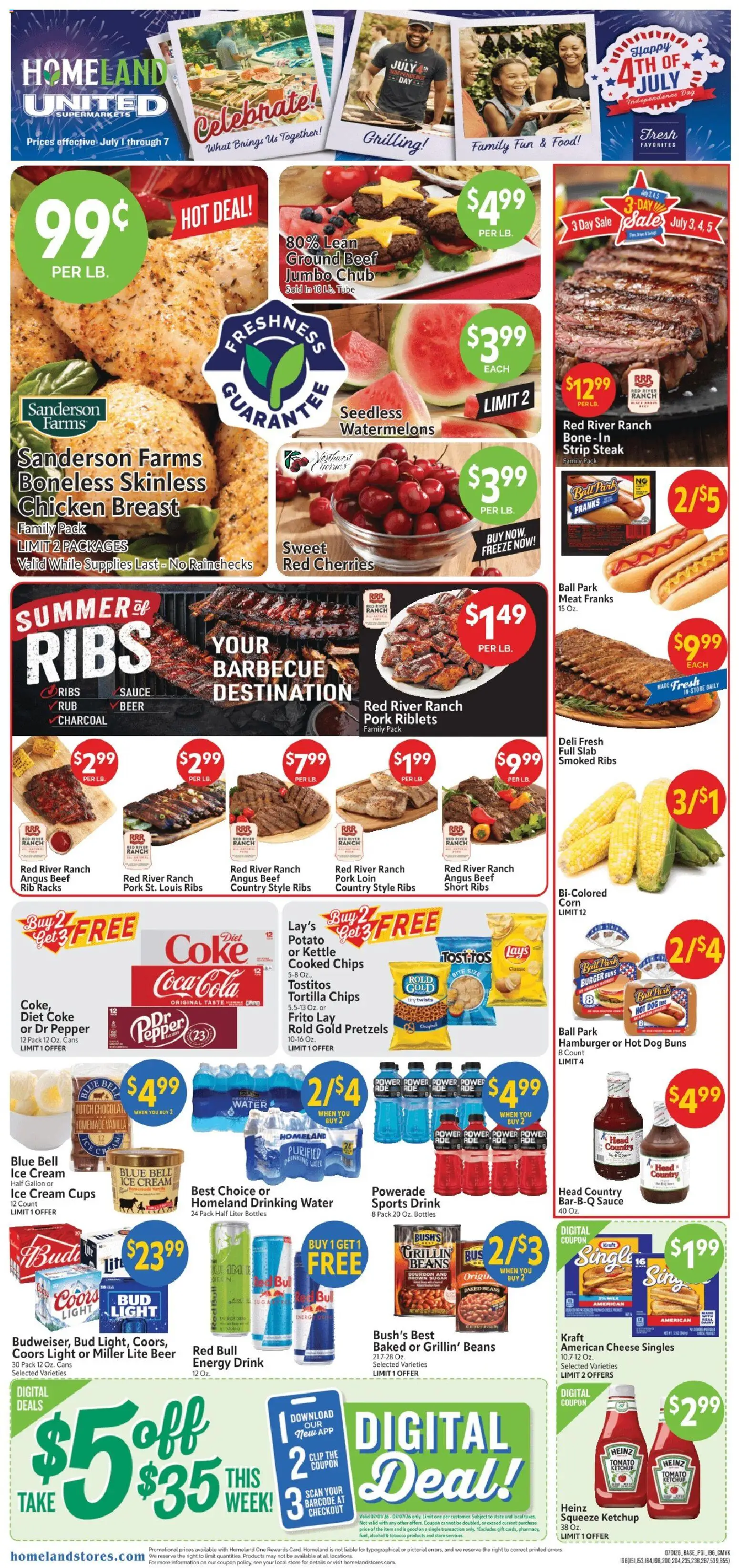 Homeland Weekly Ad - valid from 07/01/2026 | Page: 1