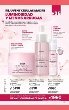 Vista previa Gigot - CAMPAÑA 08 válido desde el 30.04.2026 | Página: 71 | Productos: Contorno de ojos, Serum, Contorno, Crema