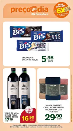 Supermercado Guanabara - Ofertas da semana - Pré-Visualização do folheto da loja Supermercado Guanabara, válido de 03/07/2026