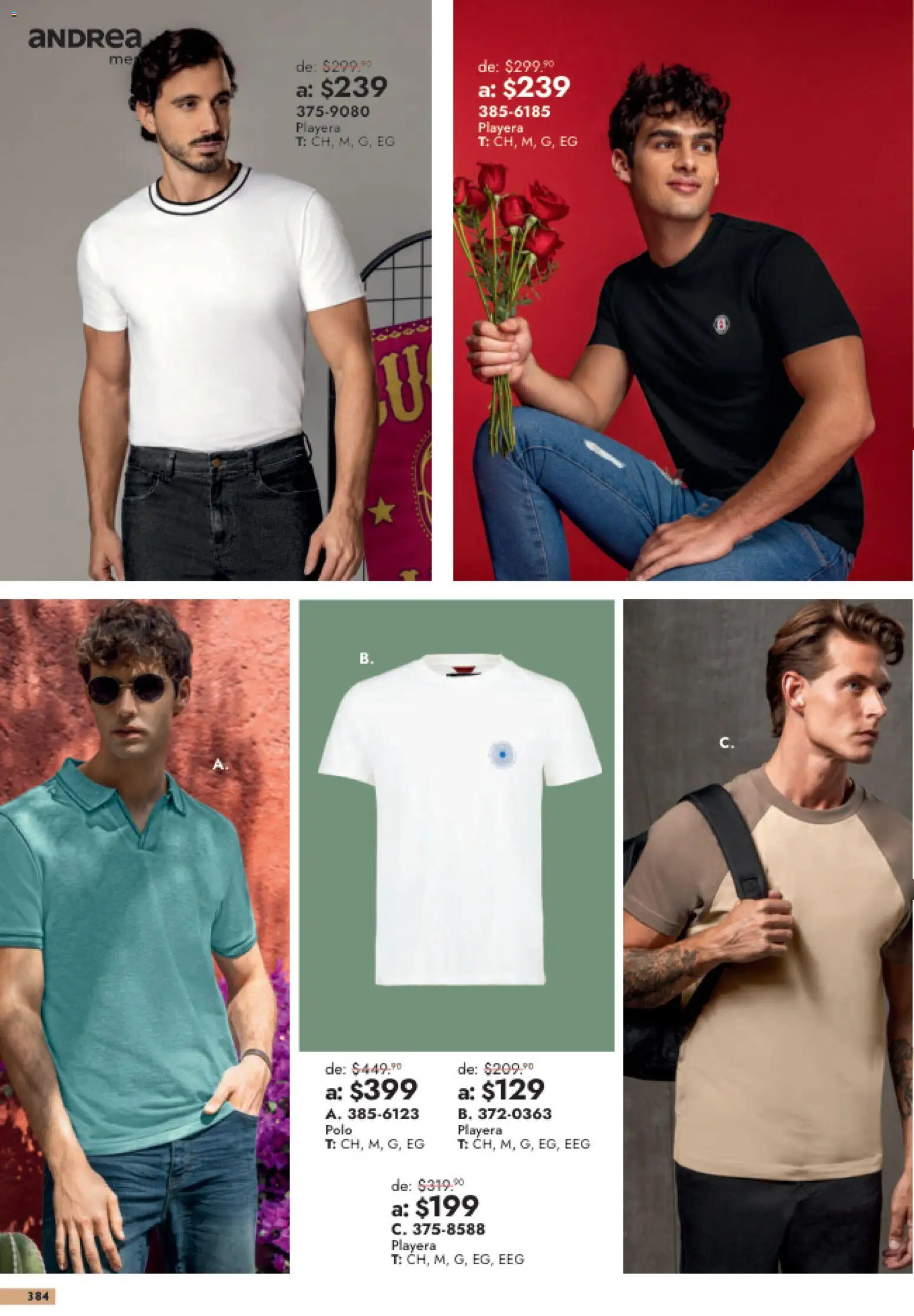 Nuevas ofertas de Andrea válidas en toda la República Mexicana desde el 26/07/2026. ¡Encuentra las mejores ofertas en Andrea catálogo Outlet! | Página: 384