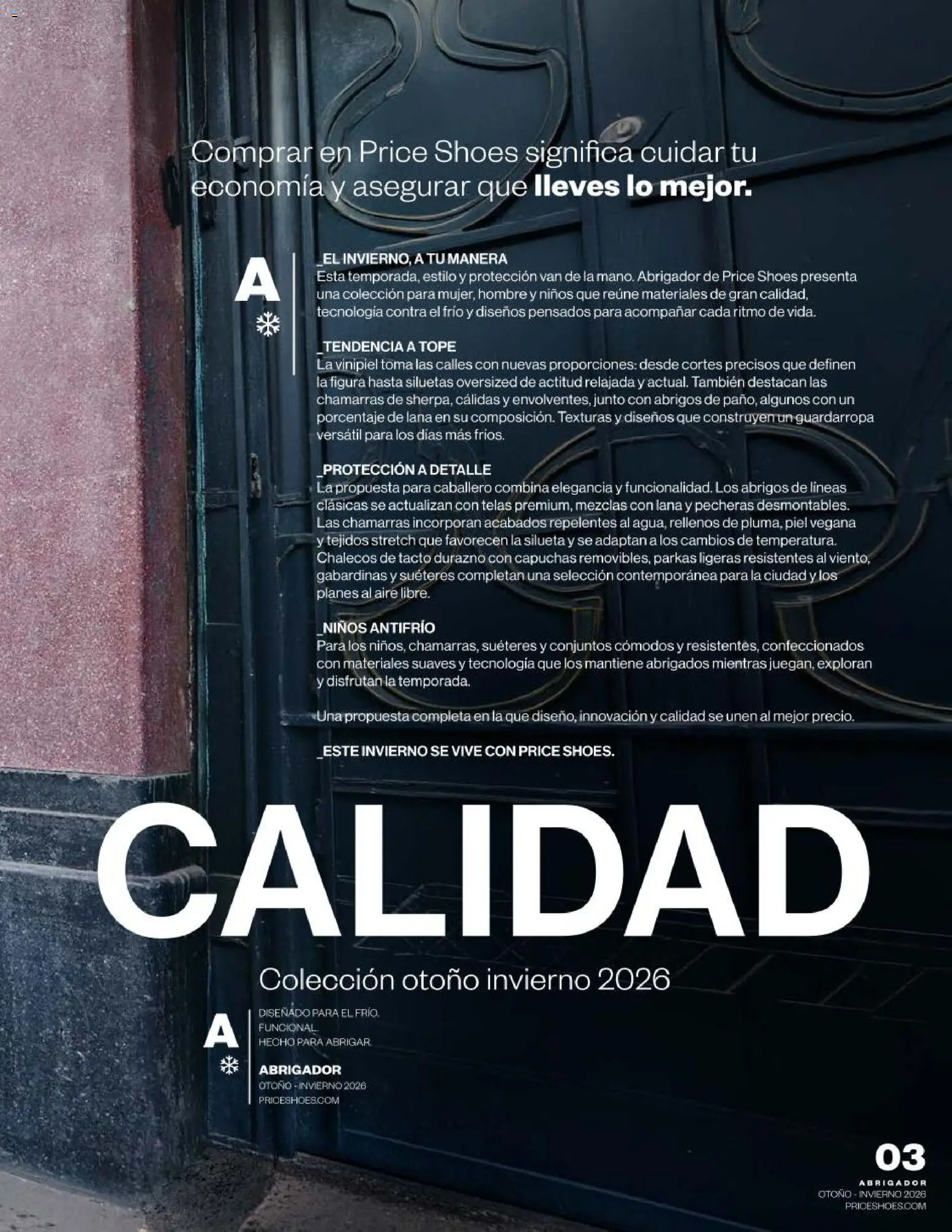Nuevas ofertas de Price Shoes válidas en toda la República Mexicana desde el 16/09/2026. ¡Encuentra las mejores ofertas en Price Shoes catálogo Abrigador! | Página: 3 | Productos: Durazno, Guardarropa