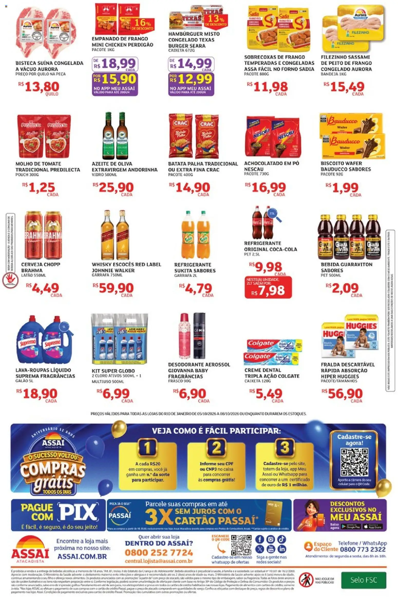 Assaí Atacadista Folheto - válido de 05/10/2026 | Página: 2