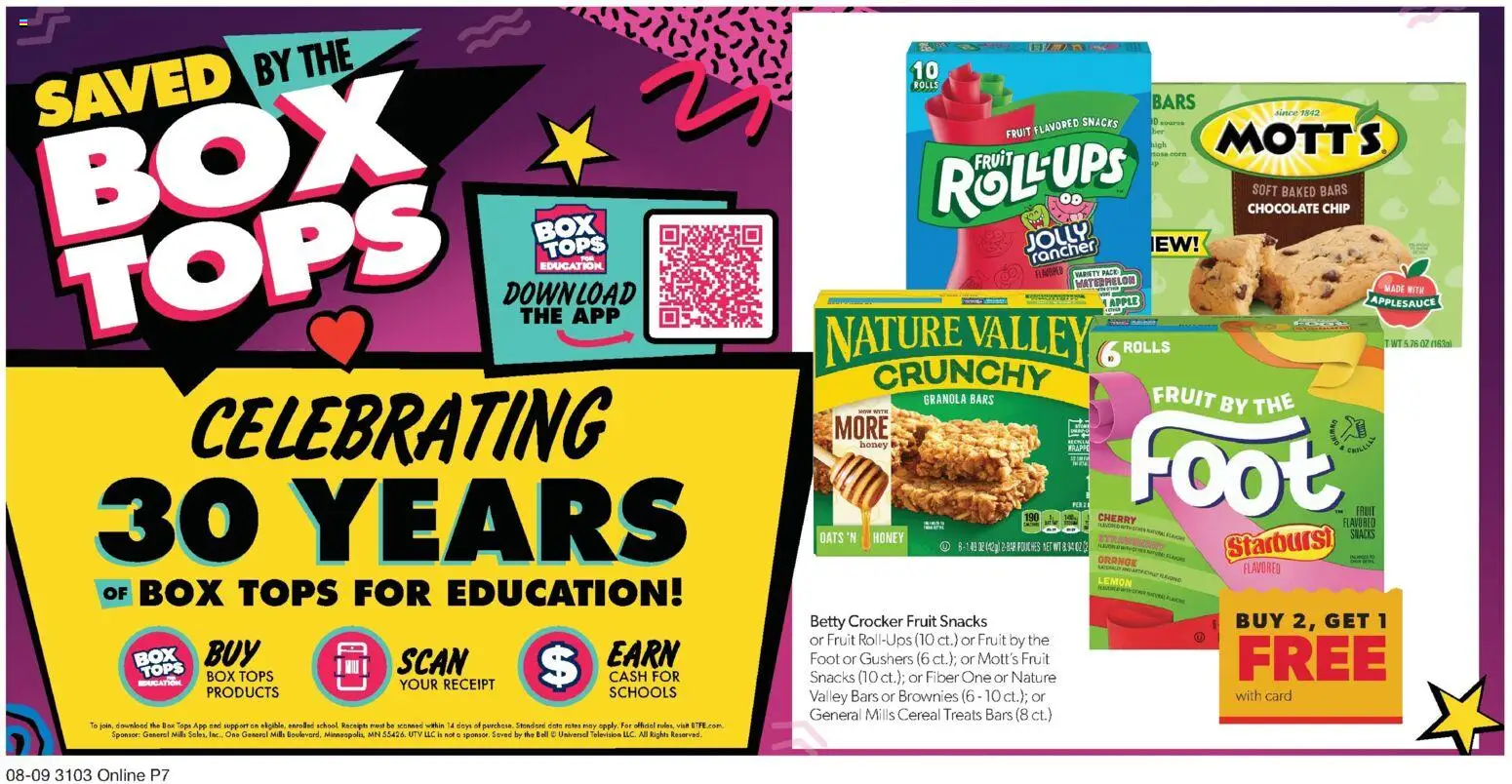 Family Fare Weekly Ad - ND - valid from 08/09/2026 | Page: 5 | Products: Watermelon, Chocolate Chip, Snacks, Television