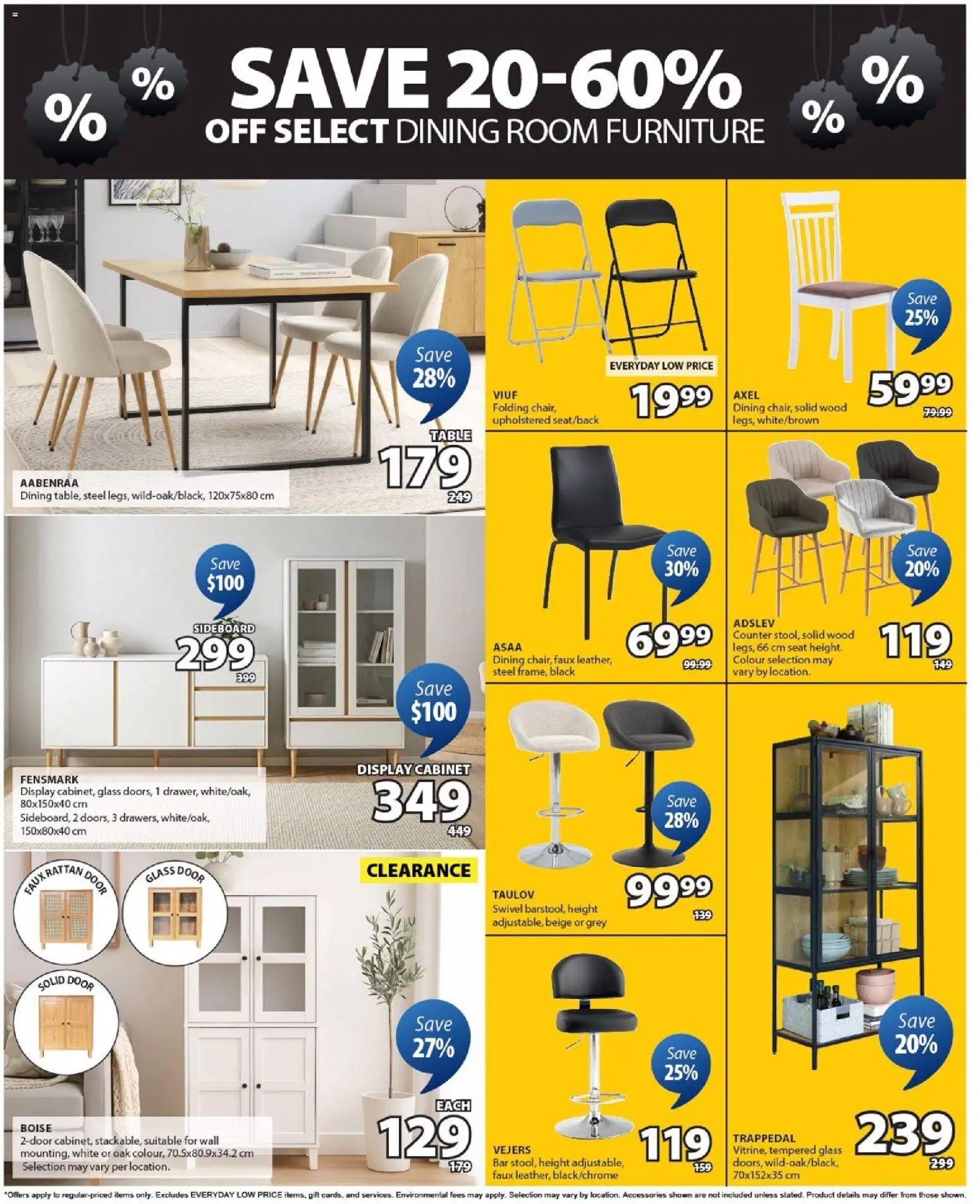 JYSK flyer valid from Jul 2, 2026 | Page: 10 | Products: Table, Cabinet, Sideboard
