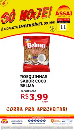 Assaí Atacadista ofertas - DF - Pré-Visualização do folheto da loja Assaí Atacadista, válido de 11.06.2026