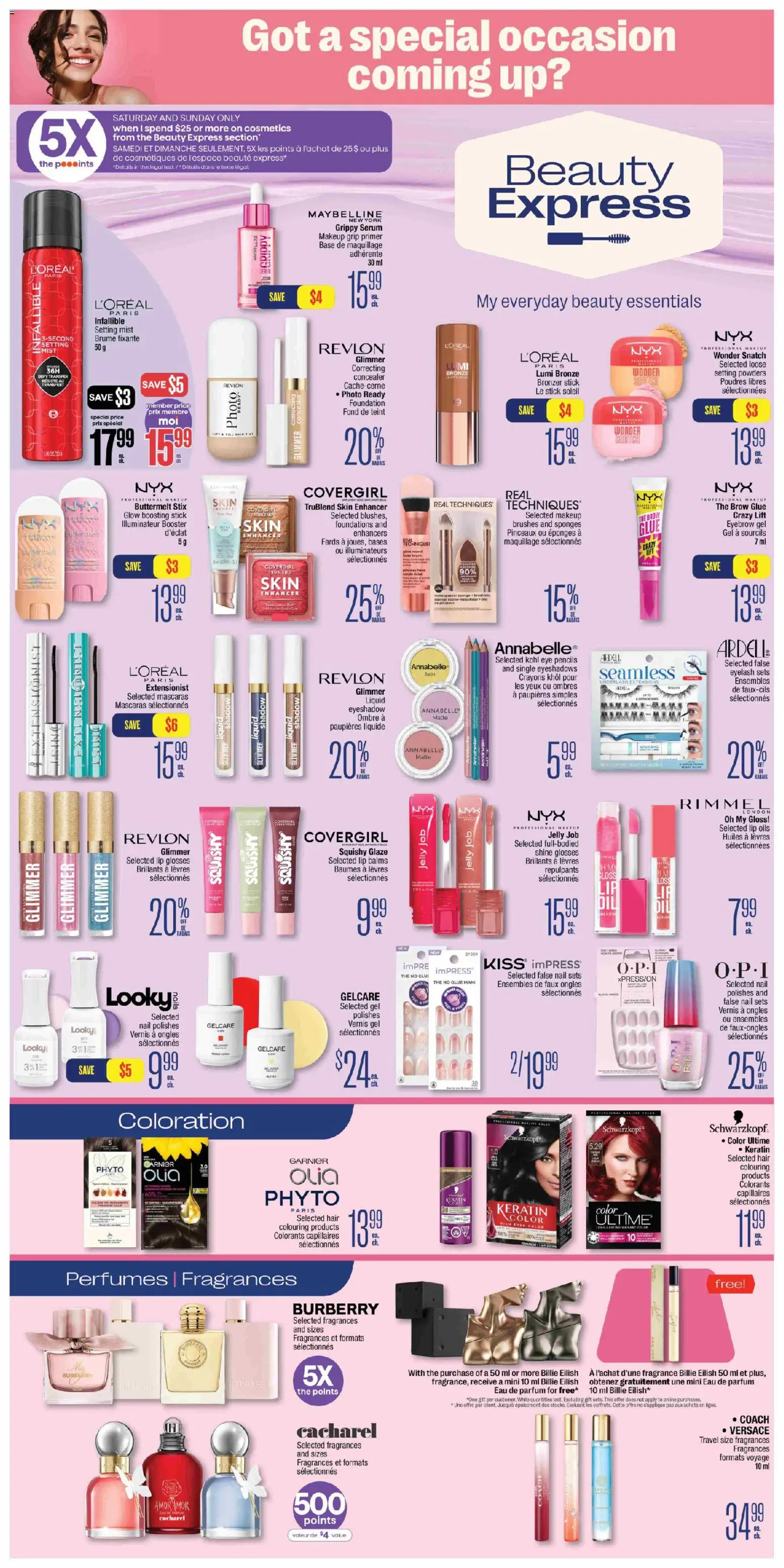 Jean Coutu flyer valid from 11.06.2026 | Page: 4 | Products: Fragrance, Concealer, Bronzer, Brush