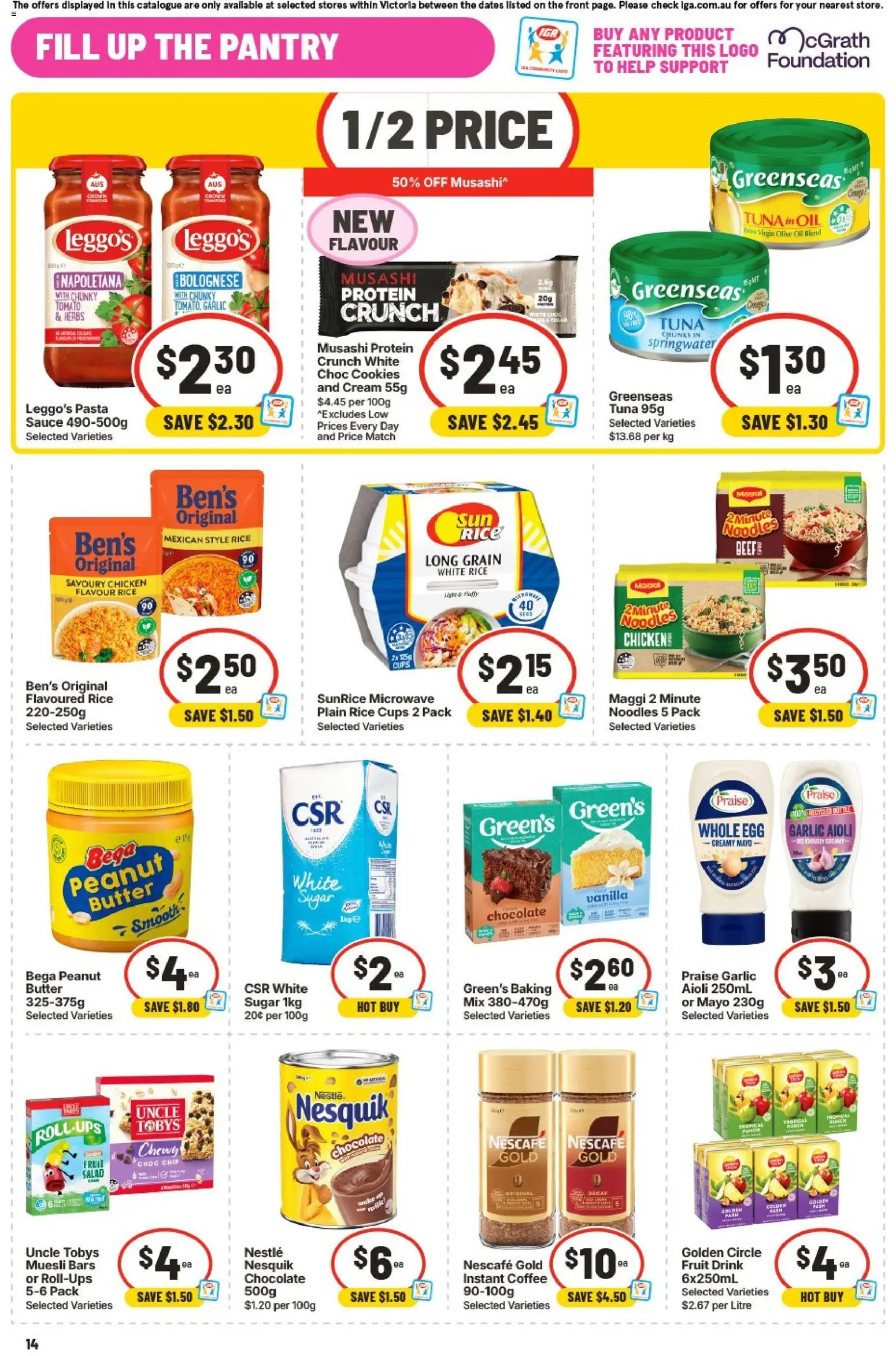 IGA catalogue - valid from 16/09/2026 | Page: 12 | Products: Coffee, Cream, Garlic, Microwave