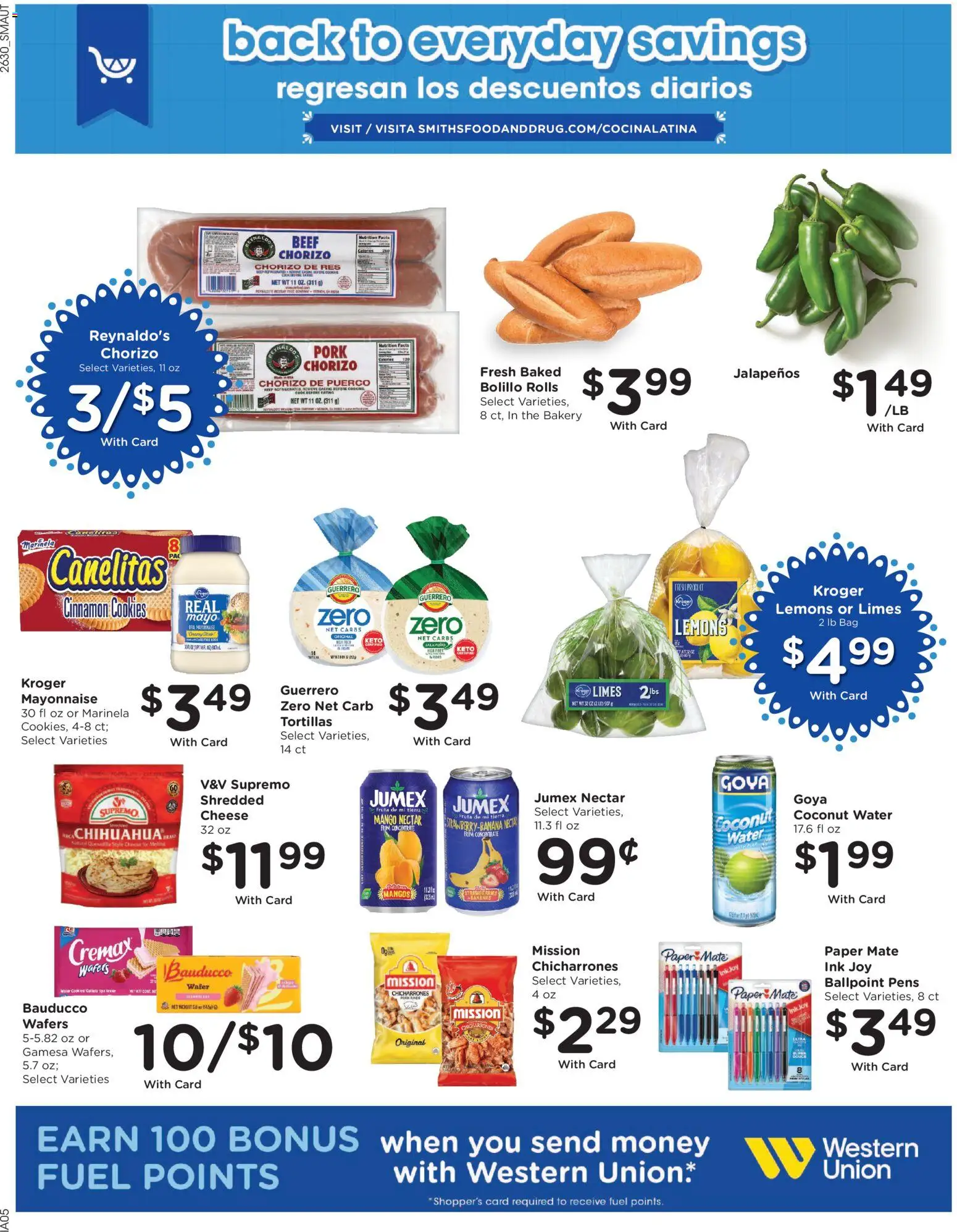Smith's Weekly Ad - valid from 08/26/2026 | Page: 13 | Products: Ink, Pork, Beef, Coconut