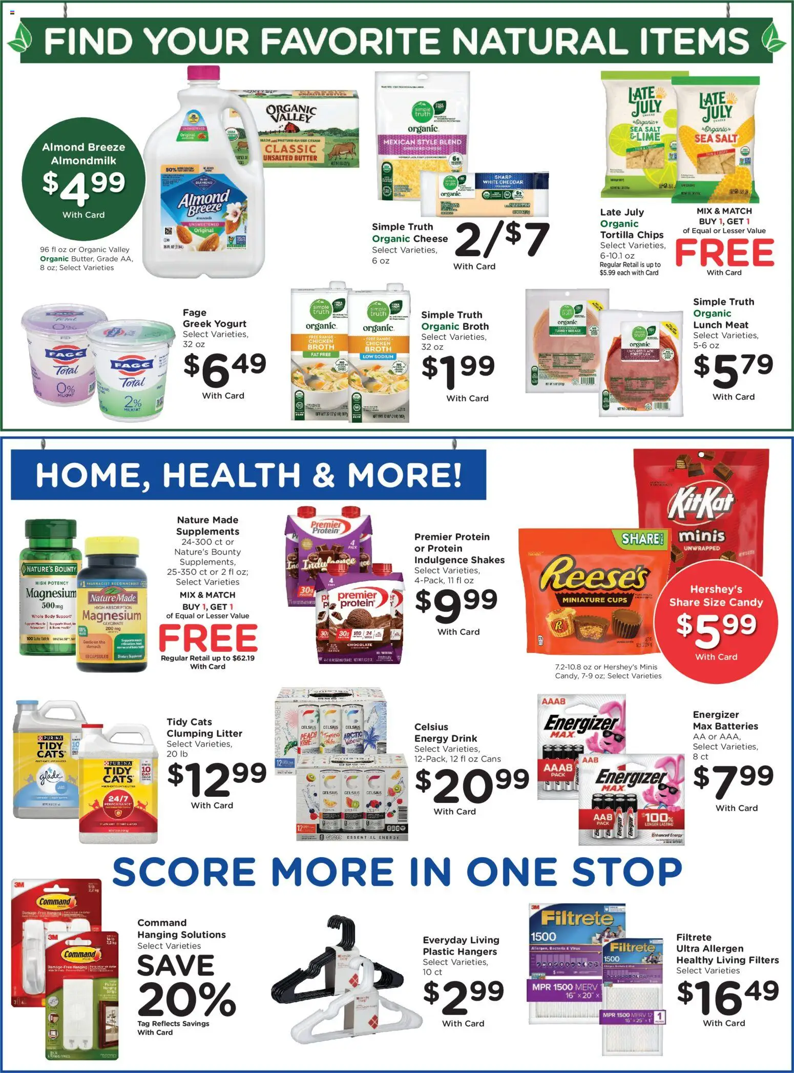 Dillons Weekly Ad - valid from 08/19/2026 | Page: 8 | Products: Yogurt, Chips, Cream, Greek yogurt