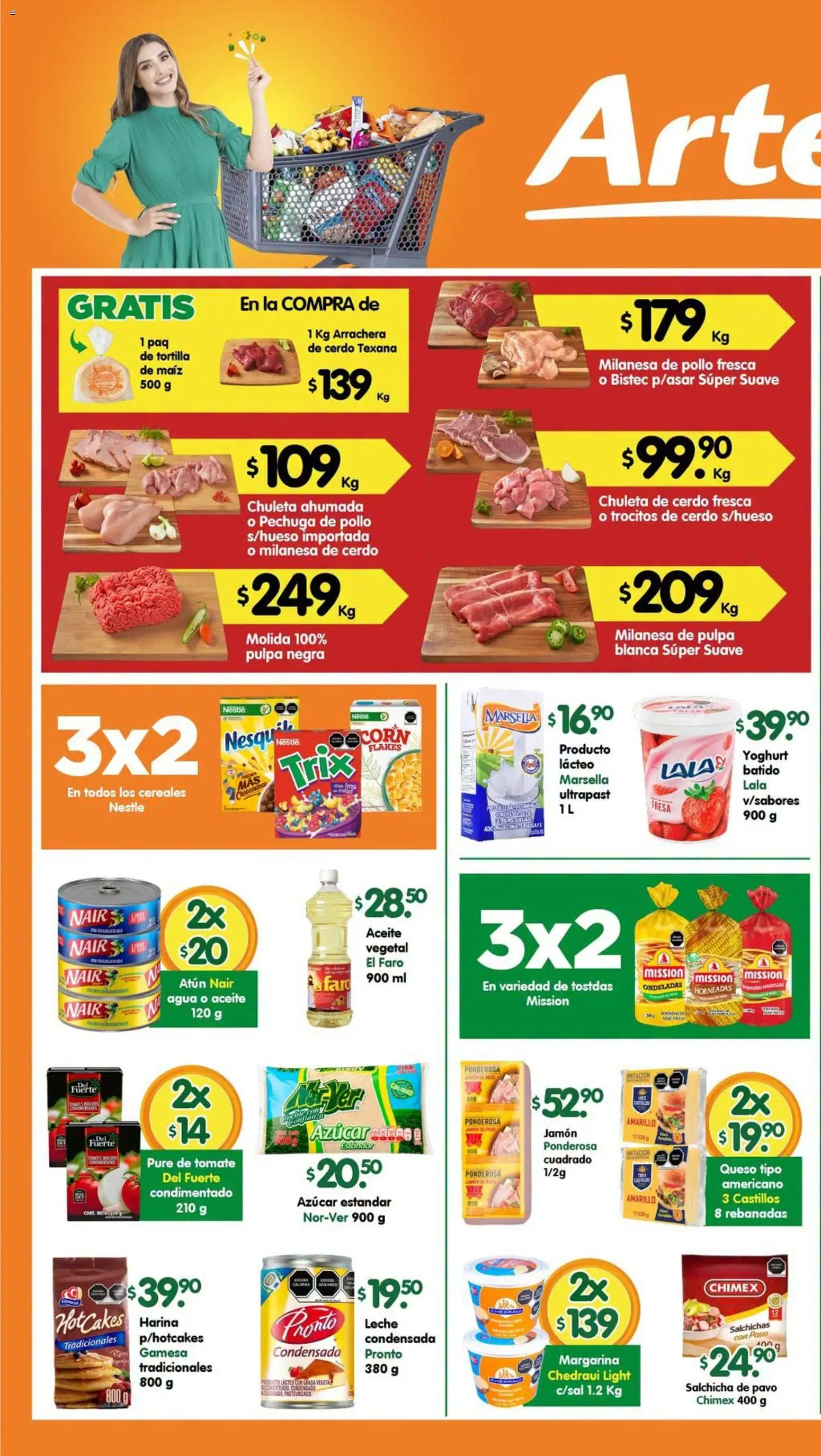 Nuevas ofertas de Arteli válidas en toda la República Mexicana desde el 22/06/2026. ¡Encuentra las mejores ofertas en Arteli folleto! | Página: 1