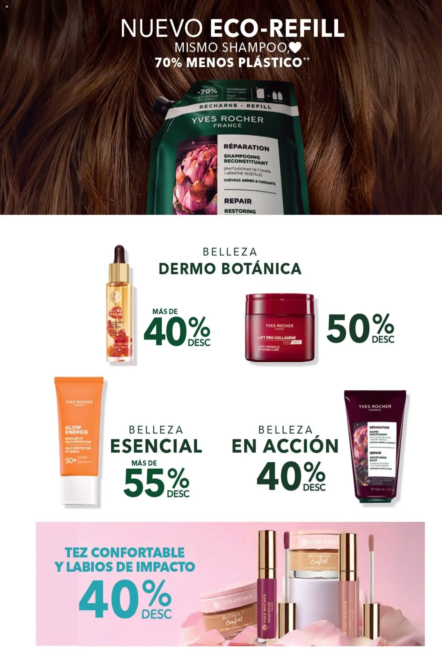 Nuevas ofertas de Yves Rocher válidas en toda la República Mexicana desde el 04/08/2026. ¡Encuentra las mejores ofertas en Yves Rocher campaña 11 2026! | Página: 3
