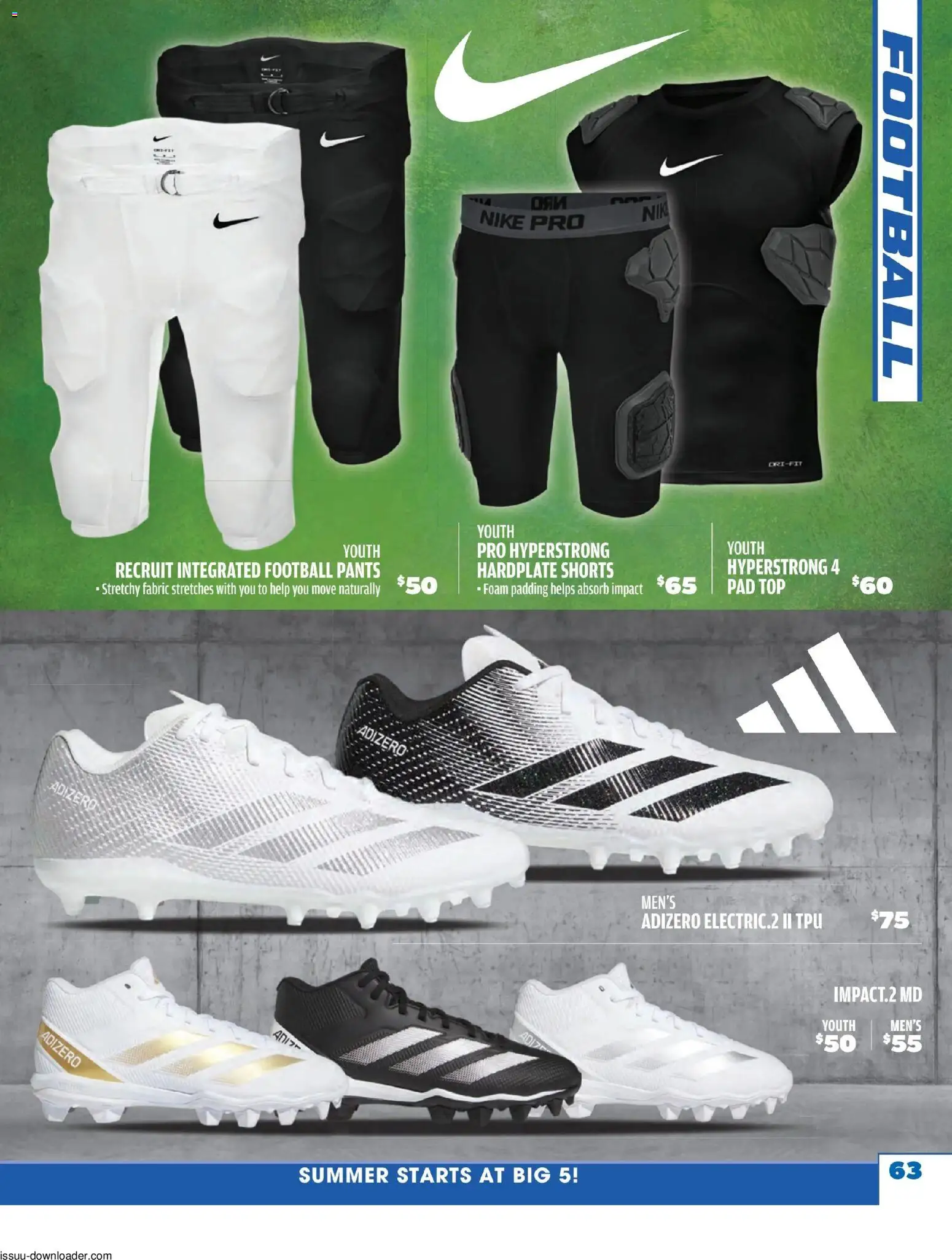 Big 5 Sporting Goods Summer Catalog - valid from 05/26/2026 | Page: 63 | Products: Pants, Shorts, Foam