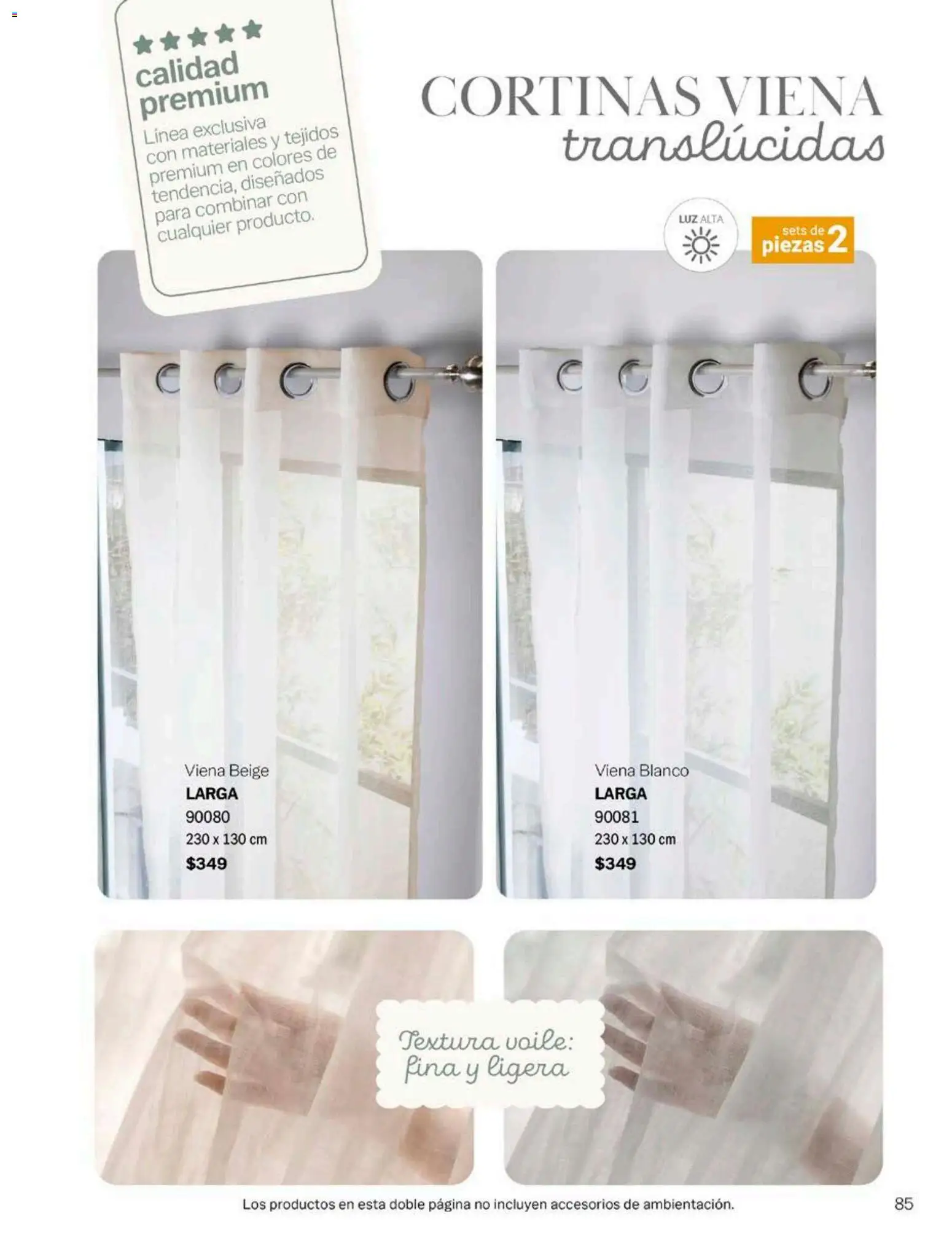 Nuevas ofertas de Vianney válidas en toda la República Mexicana desde el 17/08/2026. ¡Encuentra las mejores ofertas en Vianney catálogo Bebé! | Página: 87 | Productos: Cortinas
