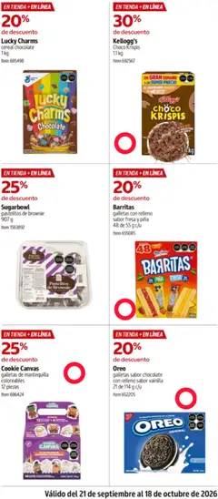 Vista previa de Cookie Canvas galletas de mantequilla coloreables, galletas de mantequilla coloreables 12 piezas, nuevo folleto de la tienda, válido en México a partir del 21/09/2026 | Página: 25