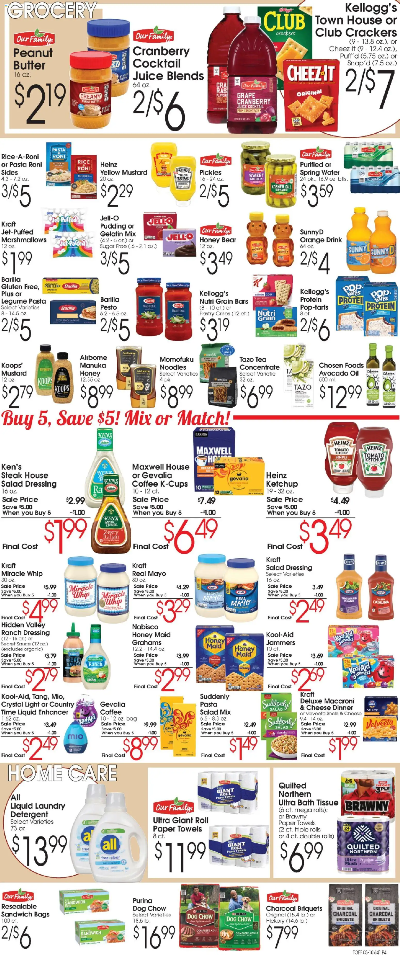 Family Fare Ad - valid from 10.05.2026 | Page: 4 | Products: Oil, Avocado, Sauce, Oven