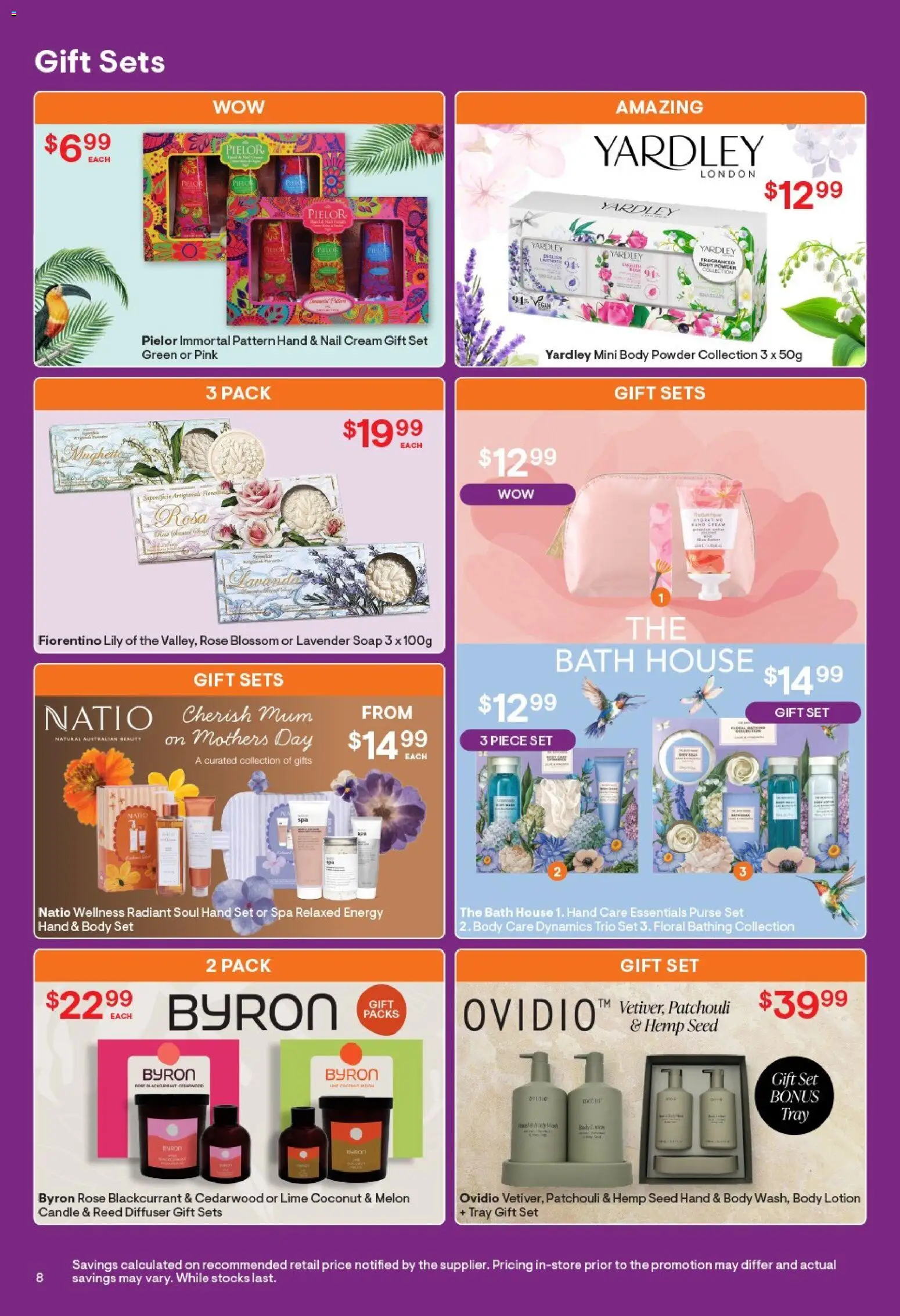 Discount Drug Stores catalogue - valid from 27.04.2026 | Page: 9 | Products: Bath, Floral, Cream, Body lotion