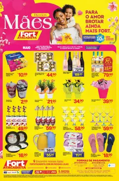 Fort Atacadista ofertas Dia das Maes - Pré-Visualização do folheto da loja Fort Atacadista, válido de 04.05.2026