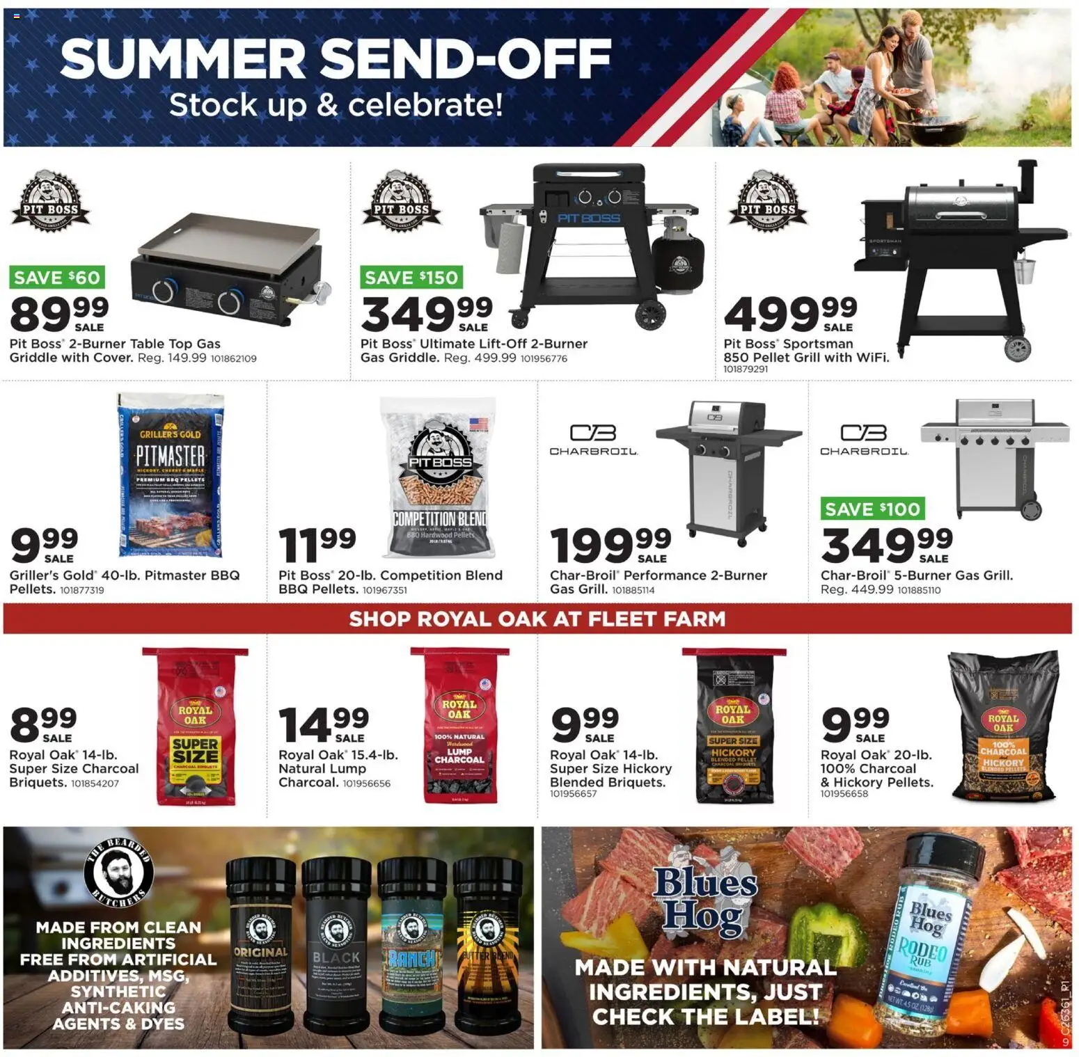 Mills Fleet Farm Weekly Ad - valid from 08/31/2026 | Page: 13 | Products: Table, Charcoal, Griddle, Grill