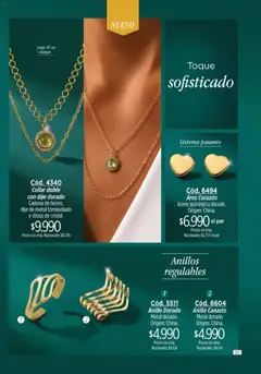Vista previa Catálogo Amodil Campaña 16 válido desde el 19/09/2026 | Página: 137 | Productos: Aros, Anillo, Cadena, Alargue