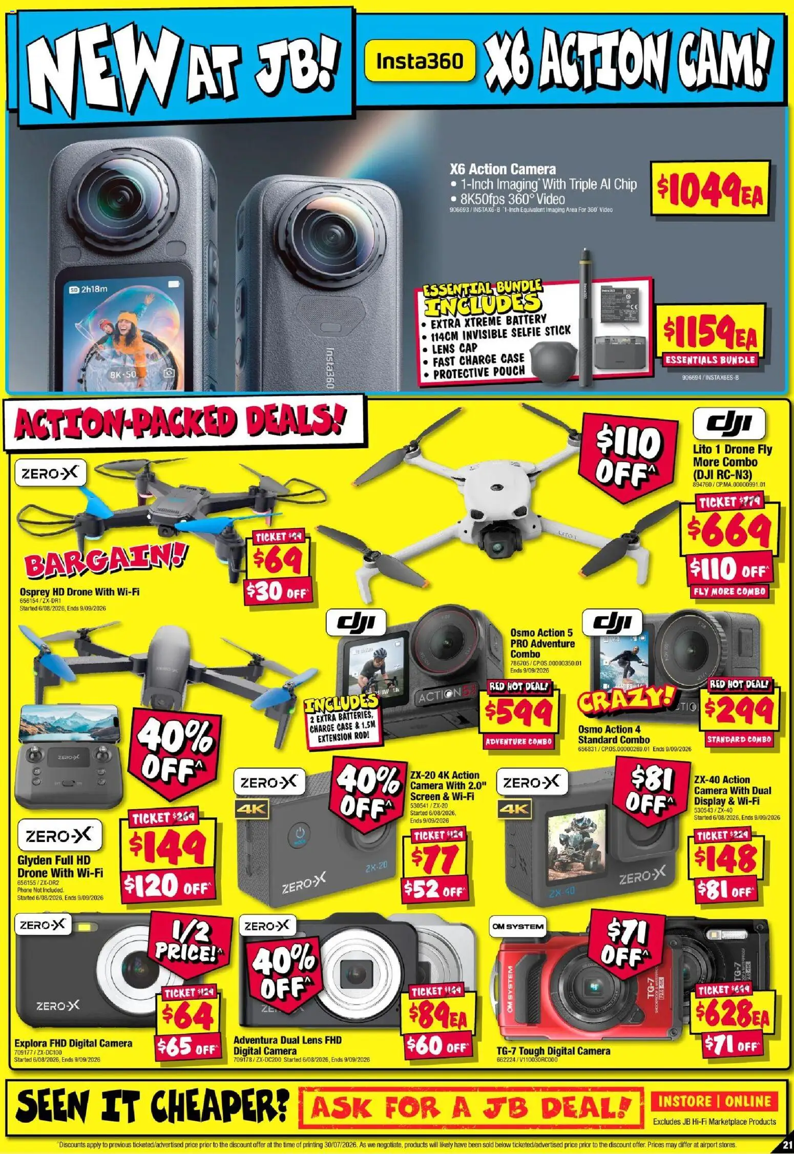 JB Hi-Fi catalogue - valid from 13/08/2026 | Page: 21 | Products: Battery, Cap, Camera, Case
