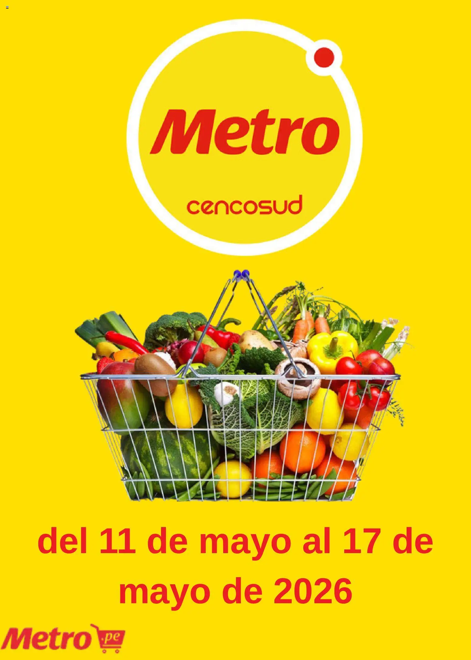 Catálogo Metro válido desde 11.05.2026 | Página: 1