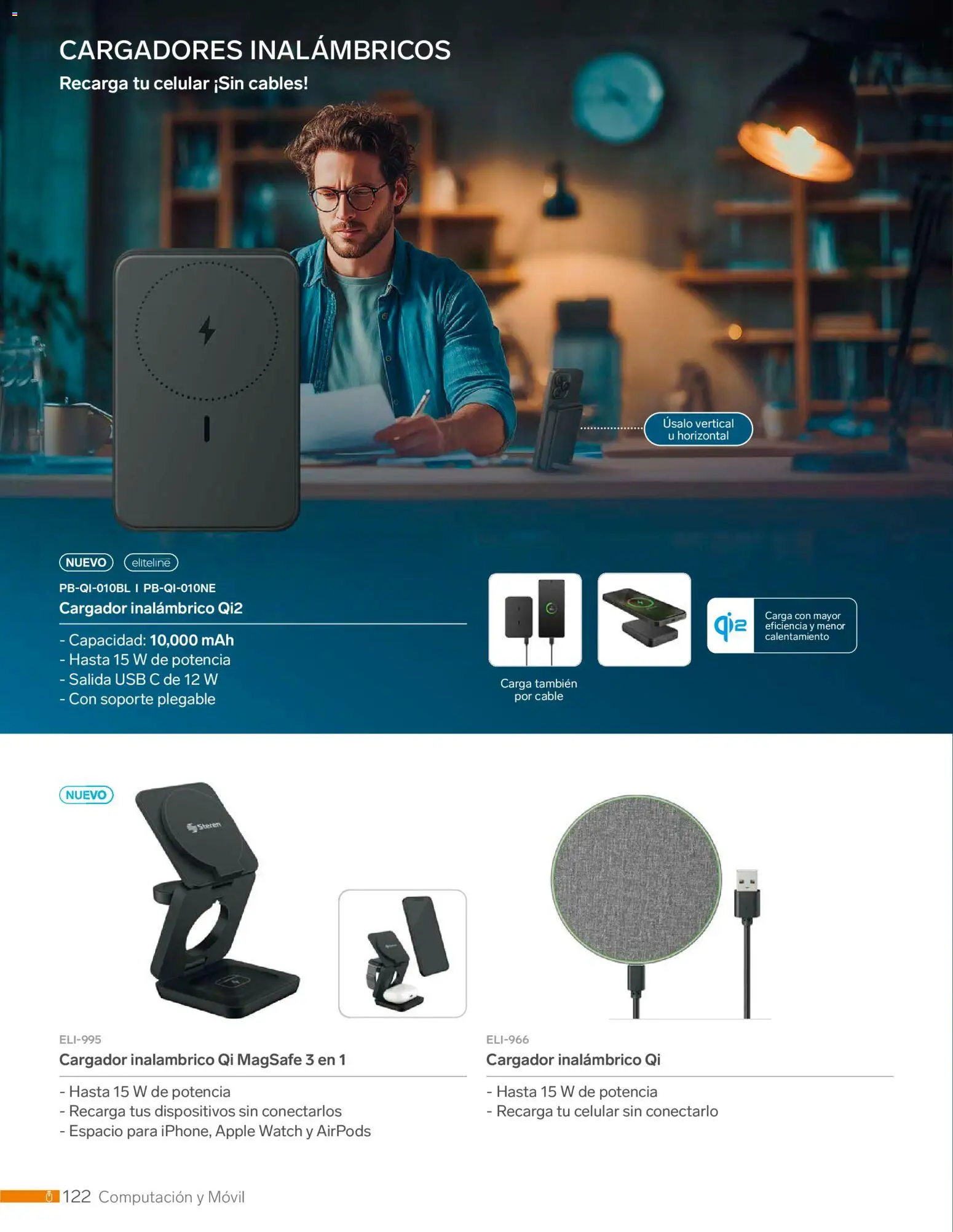 Nuevas ofertas de Steren válidas en toda la República Mexicana desde el 01.01.2026. ¡Encuentra las mejores ofertas en Steren catálogo! | Página: 134 | Productos: Usb, Movil, Cargador, Cable
