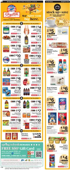 Preview of ShopRite weekly ads valid from 24.04.2026