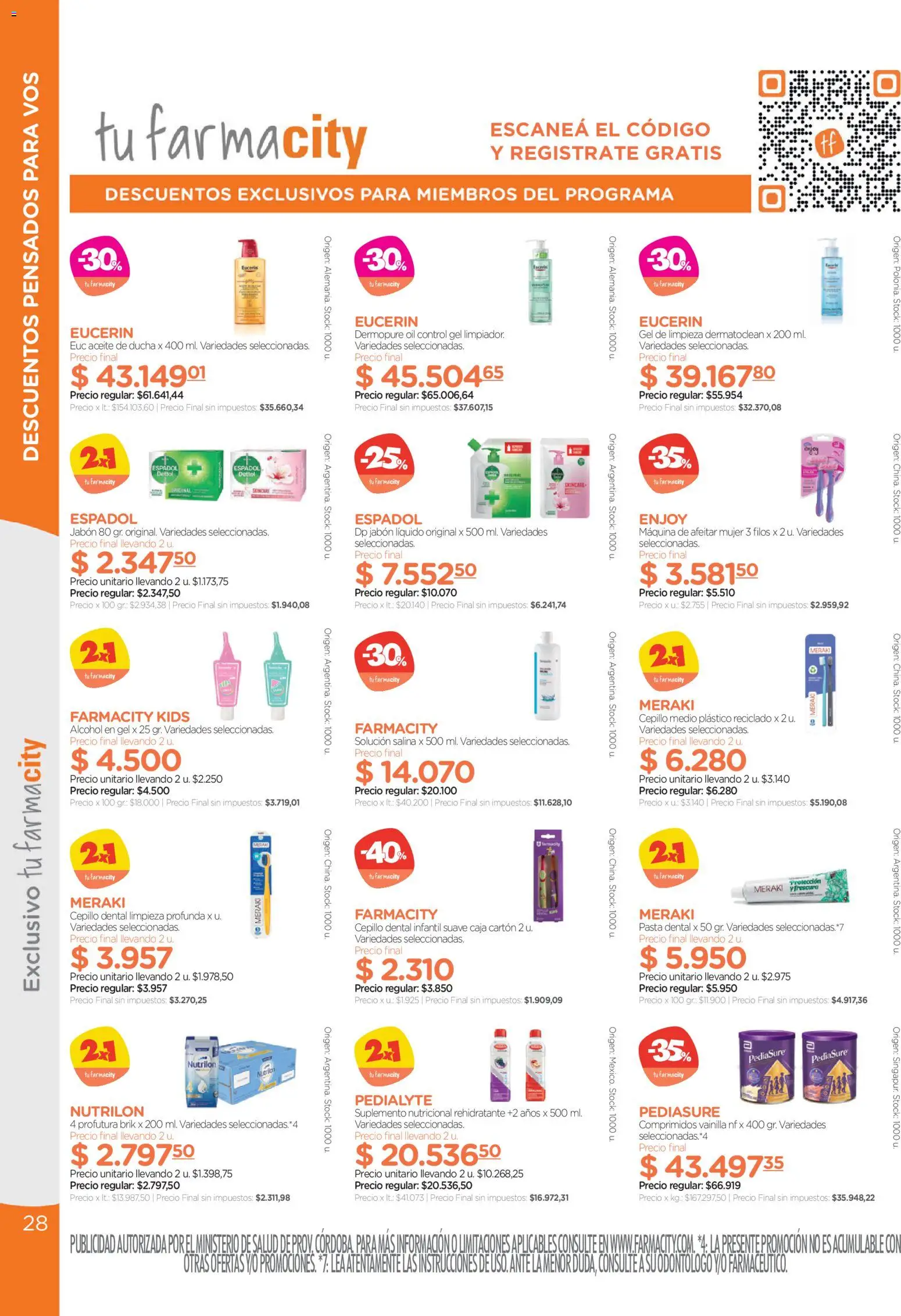 Farmacity catálogo │ válido desde el 01/10/2026 | Página: 28