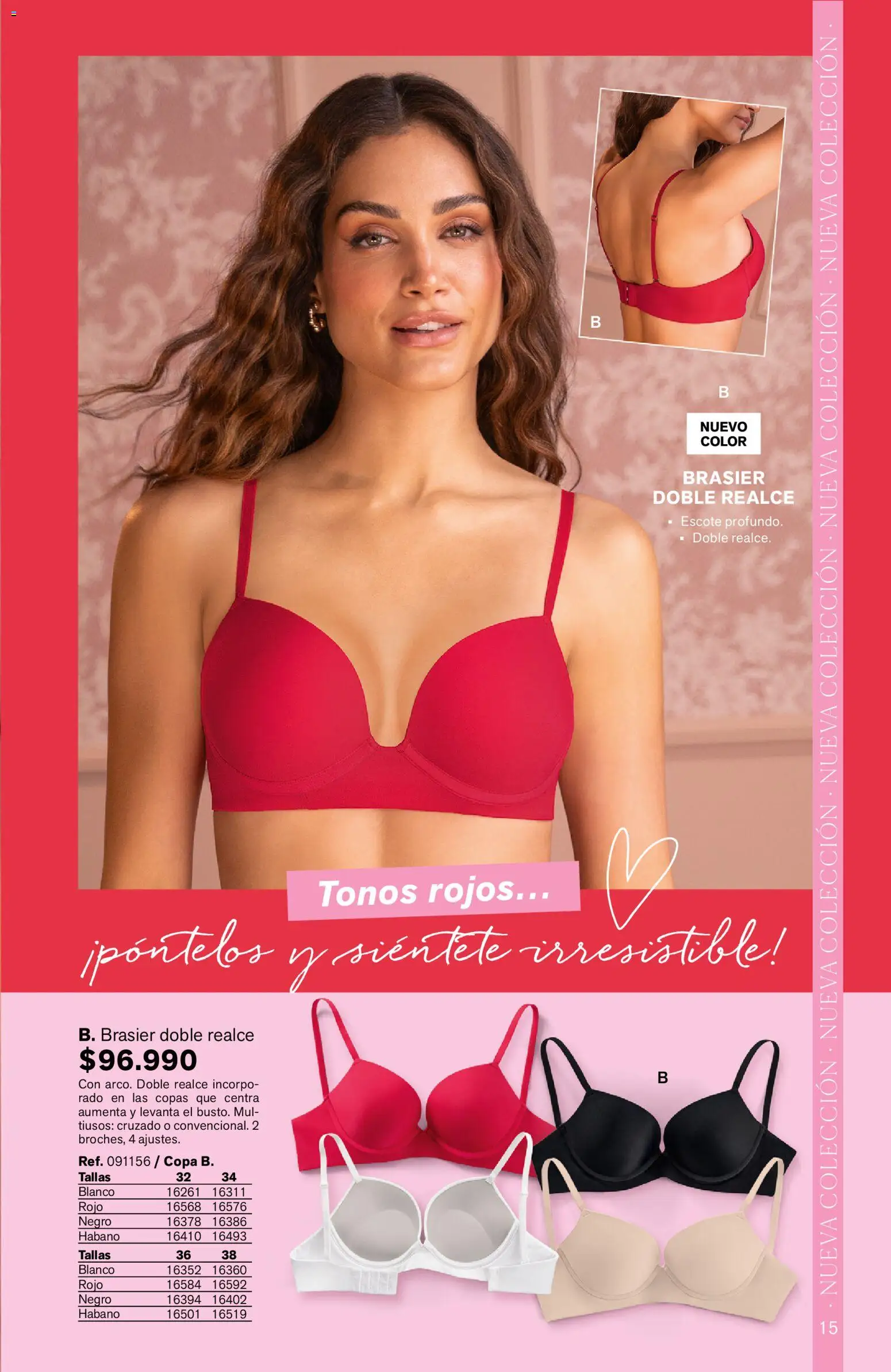 Leonisa revista - valida desde el 24/08/2026 | Página: 15 | Productos: Brasier