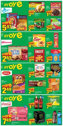 Preview of Super C weekly flyer / circulaire from shop Super C valid from 14.05.2026 | Page: 4 | Products: Rice, Tea, Chips, Chocolate
