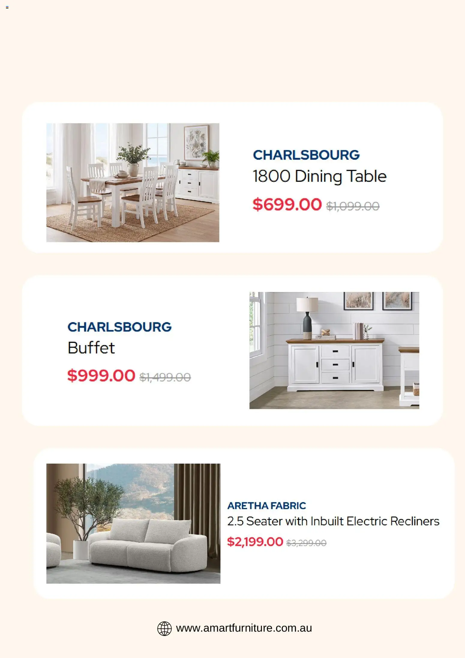 Amart Furniture catalogue - valid from 07/08/2026 | Page: 4 | Products: Table