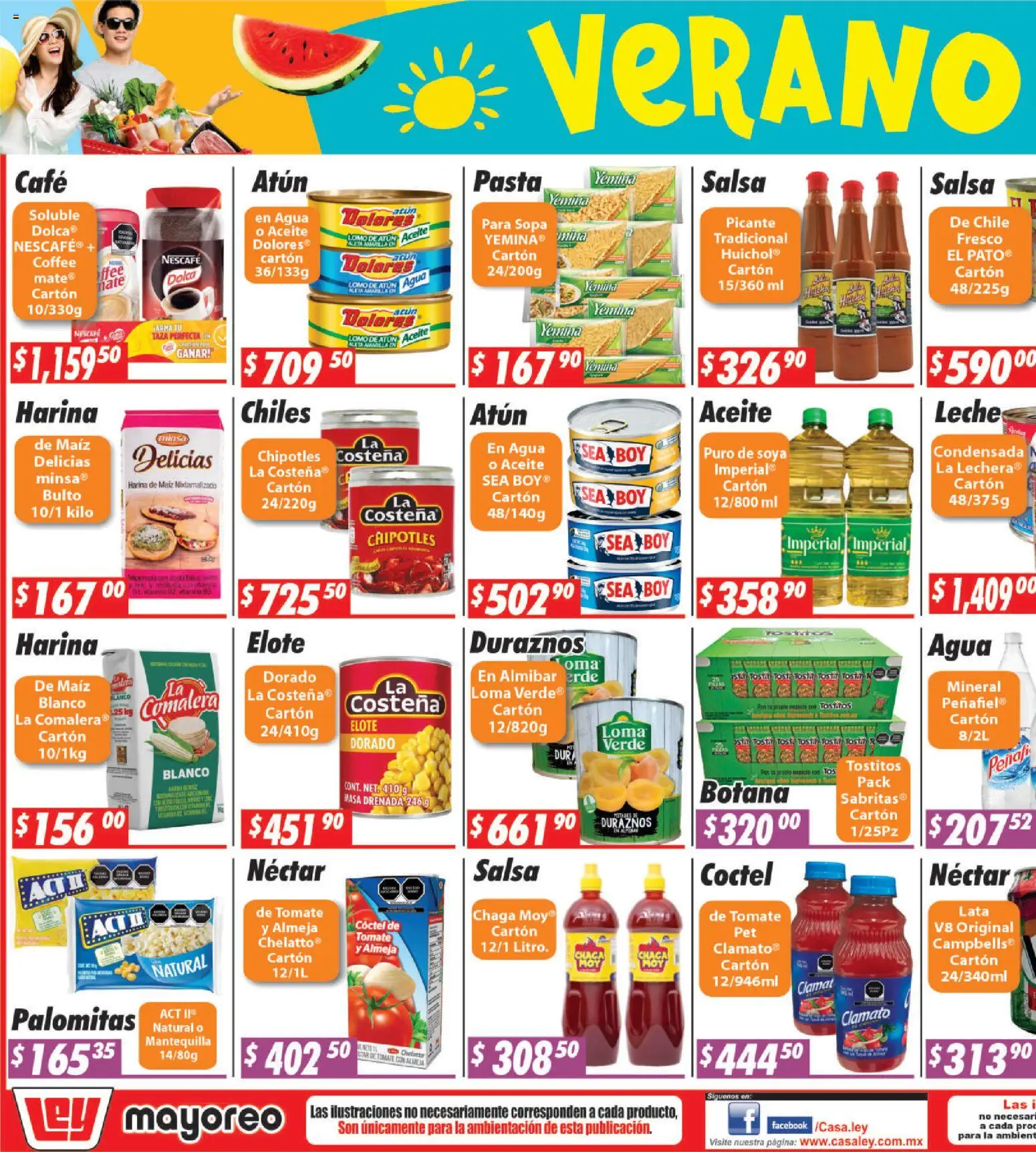 Nuevas ofertas de Casa Ley válidas en toda la República Mexicana desde el 13/07/2026. ¡Encuentra las mejores ofertas en Casa Ley folleto Sinaloa! | Página: 5 | Productos: Maíz, Tomate, Café, Pasta