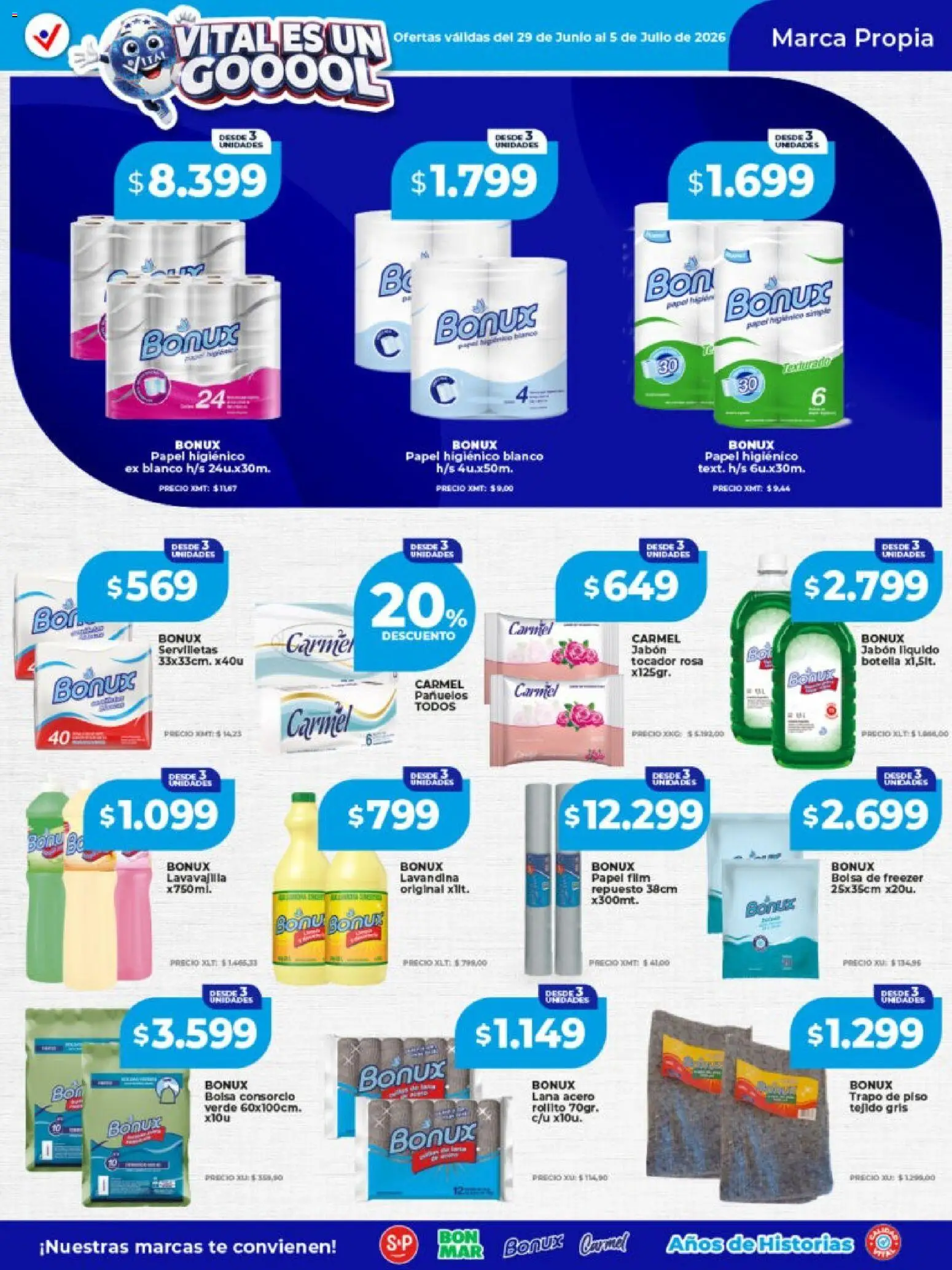 Vital - Especial nuestras marcas │ válido desde el 29/06/2026 | Página: 3