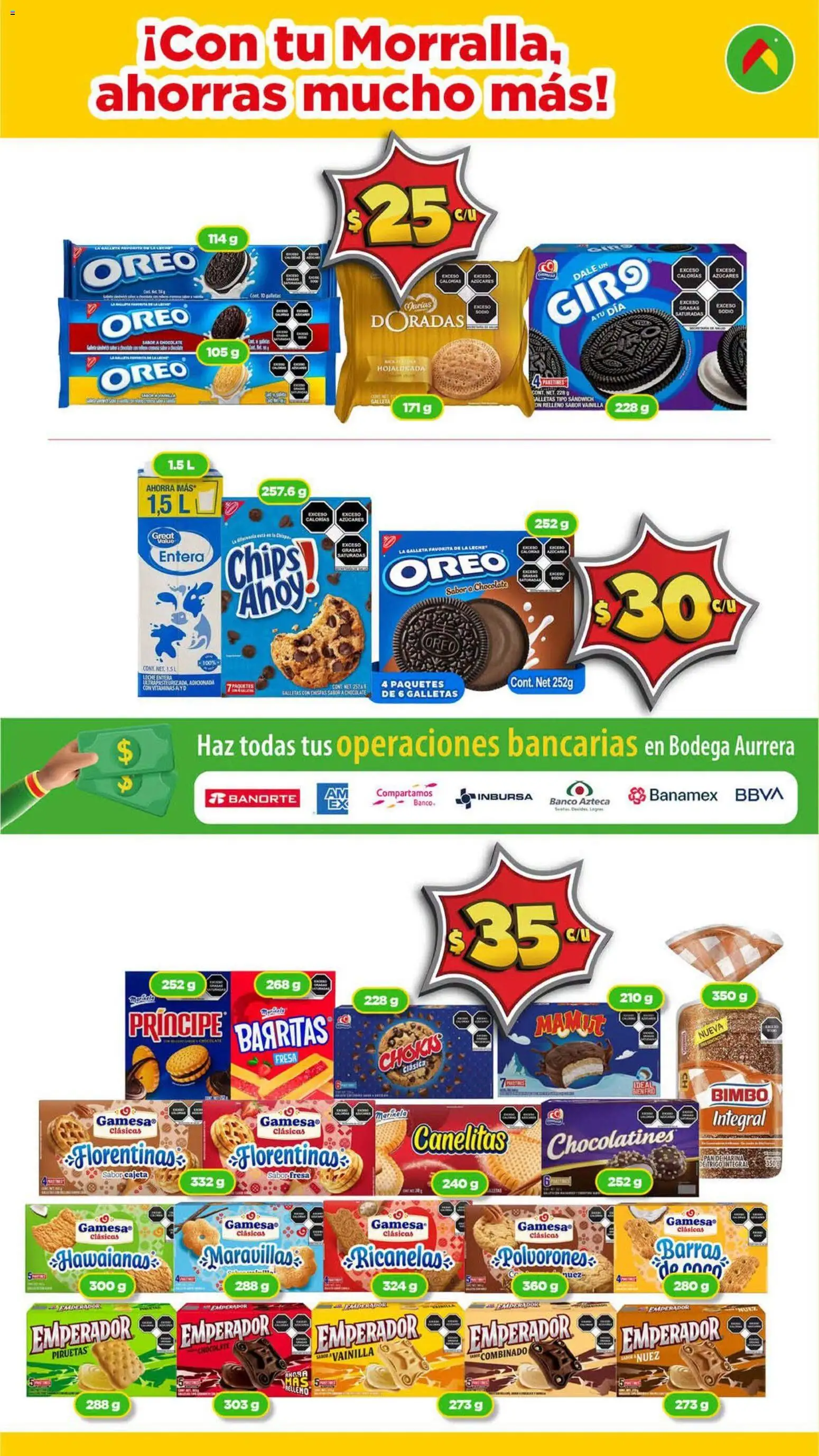 Nuevas ofertas de Bodega Aurrerá válidas en toda la República Mexicana desde el 22/07/2026. ¡Encuentra las mejores ofertas en Bodega Aurrerá folleto! | Página: 3