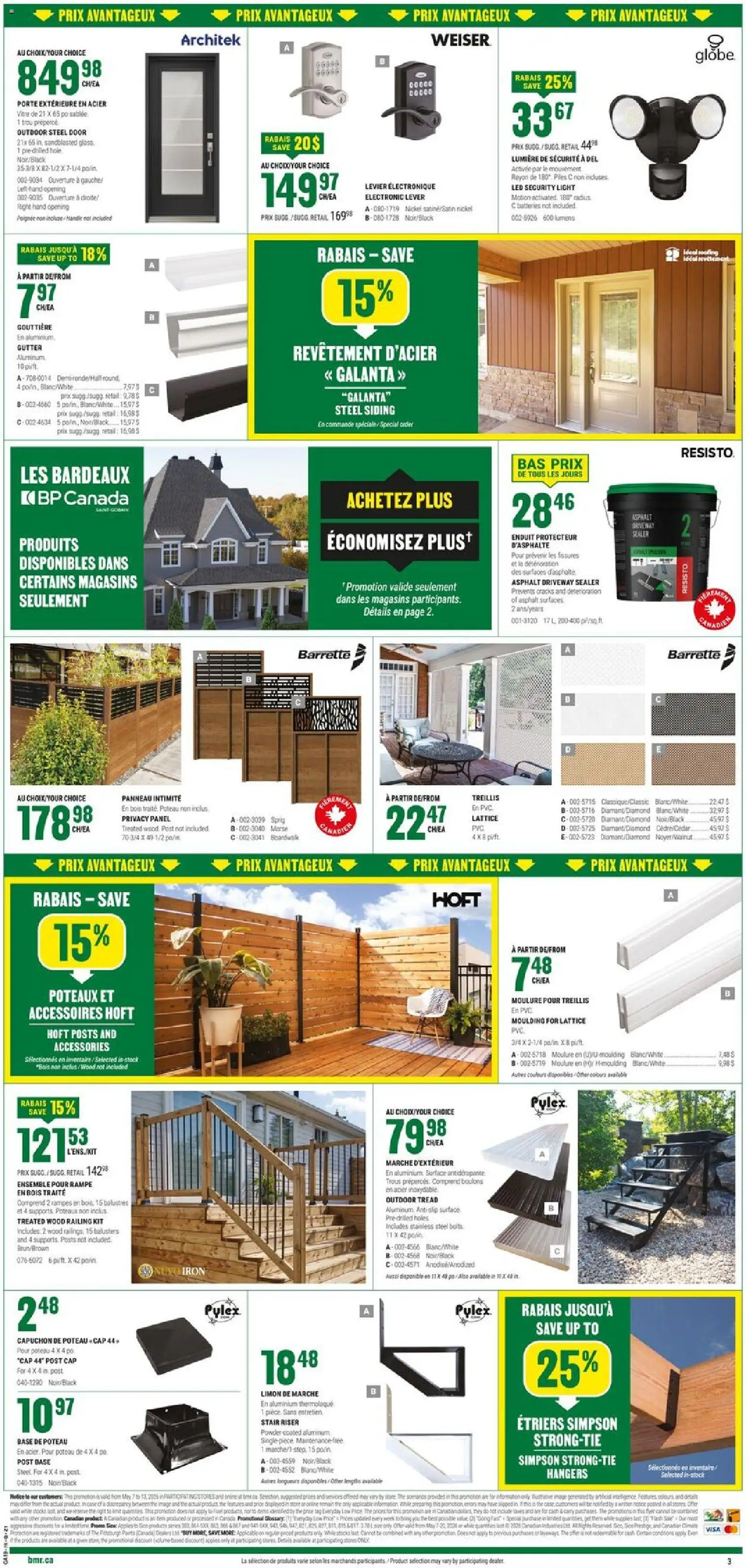 BMR flyer valid from 07.05.2026 | Page: 4 | Products: Cap, Case, Powder, Oil