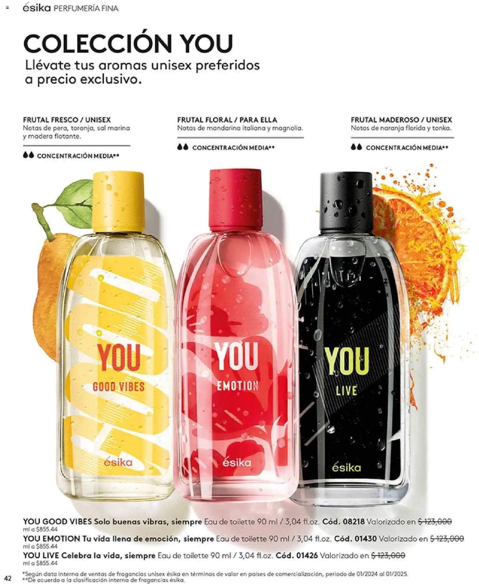Ésika revista - valida desde el 17/07/2026 | Página: 42 | Productos: Sal, Eau de toilette