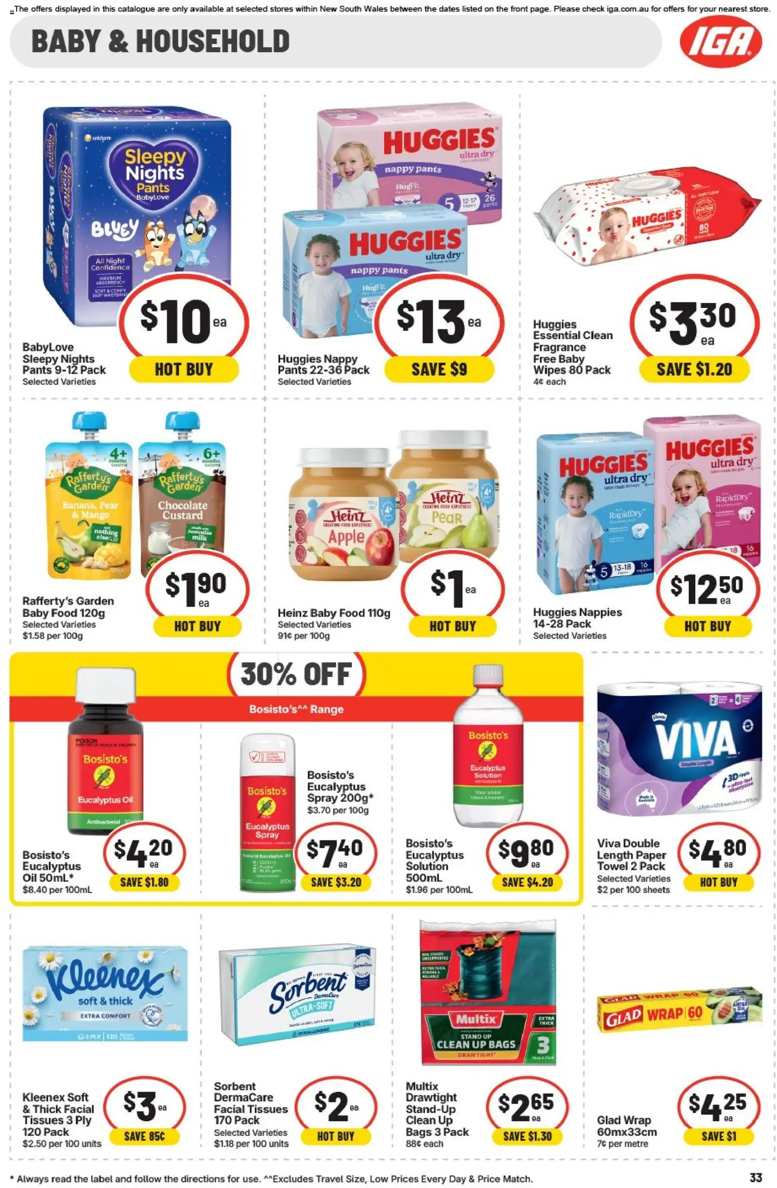 IGA catalogue - valid from 28/07/2026 | Page: 40 | Products: Fragrance, Chocolate, Pear, Tissues