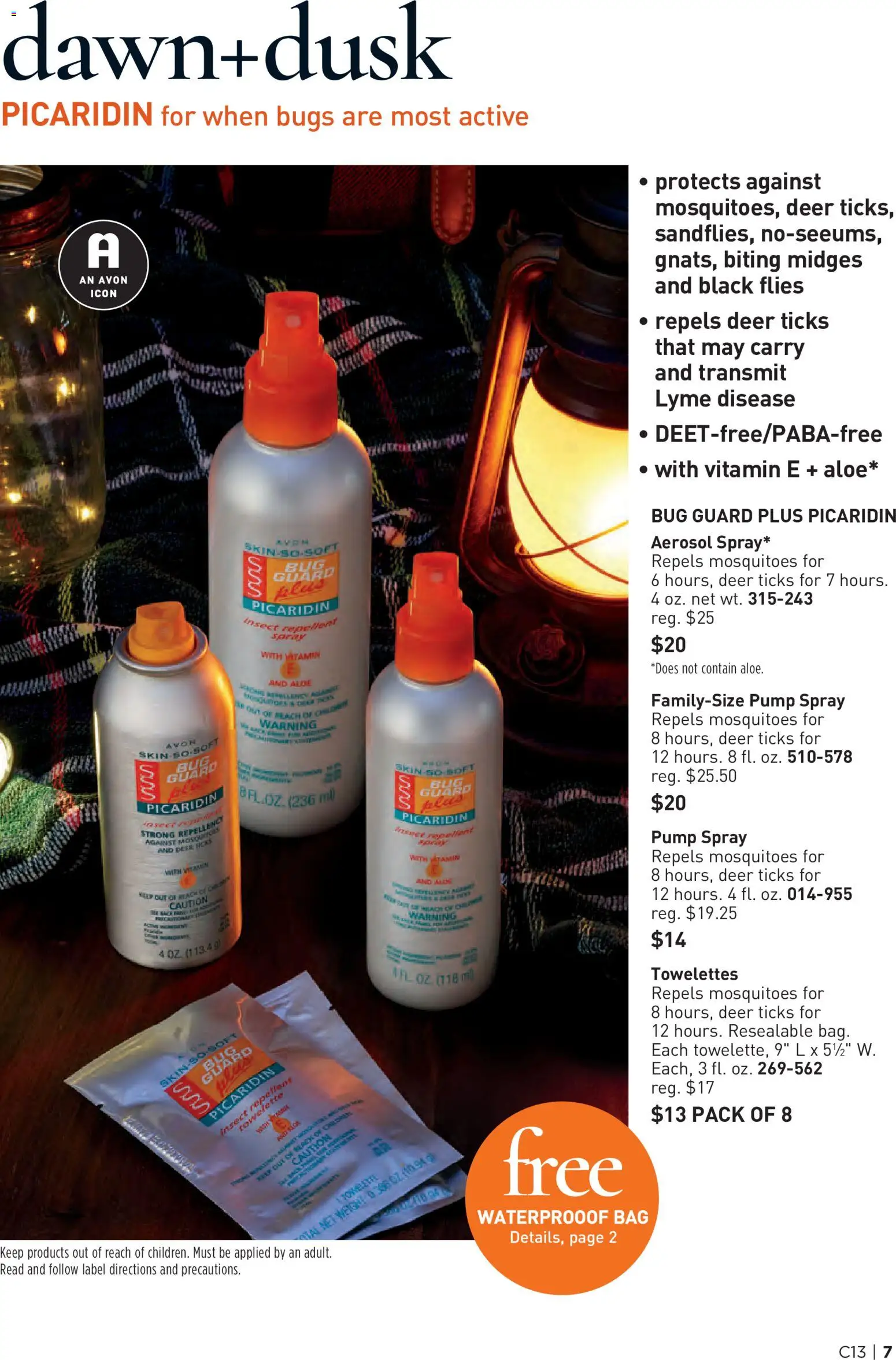 Avon Brochure - valid from 17.06.2026 | Page: 7 | Products: Vitamin, Bug Guard, Bag, Weight
