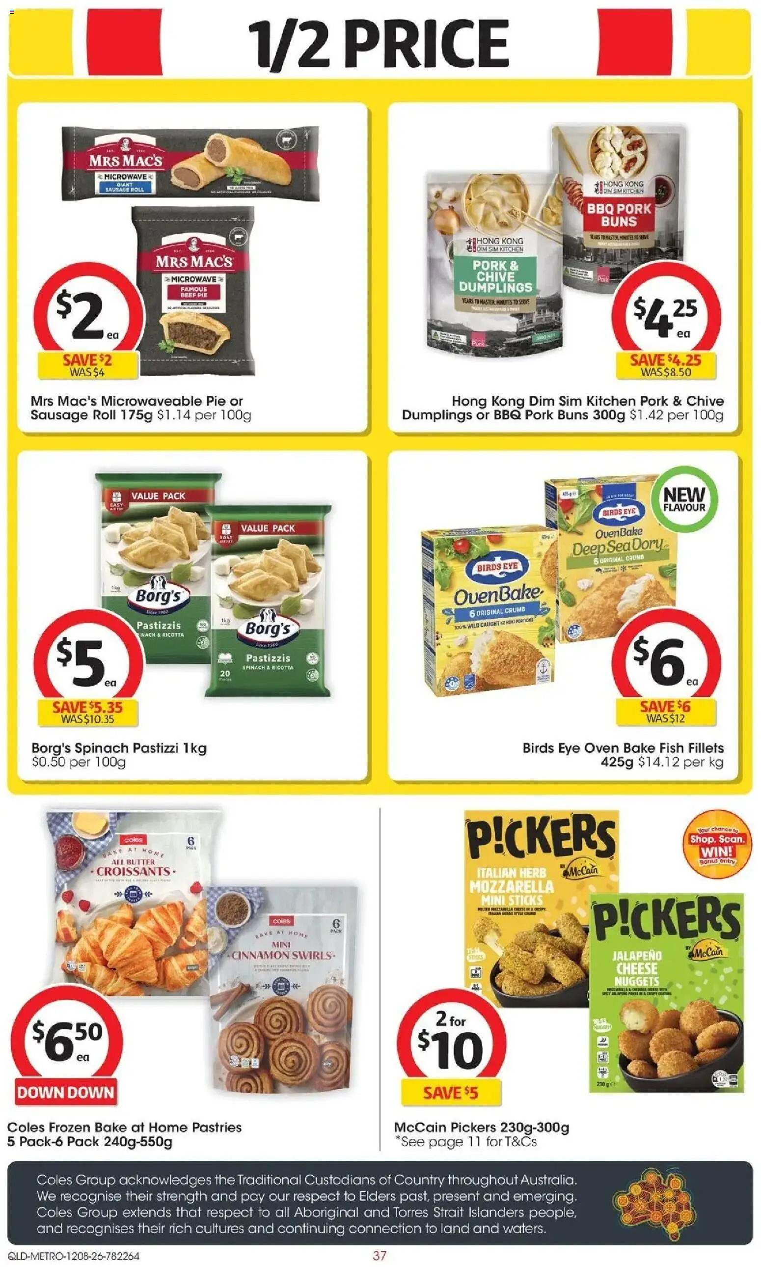 ﻿Coles catalogue valid from 12/08/2026 > Online Australia | Page: 37 | Products: Fish, Beef, Spinach, Microwave