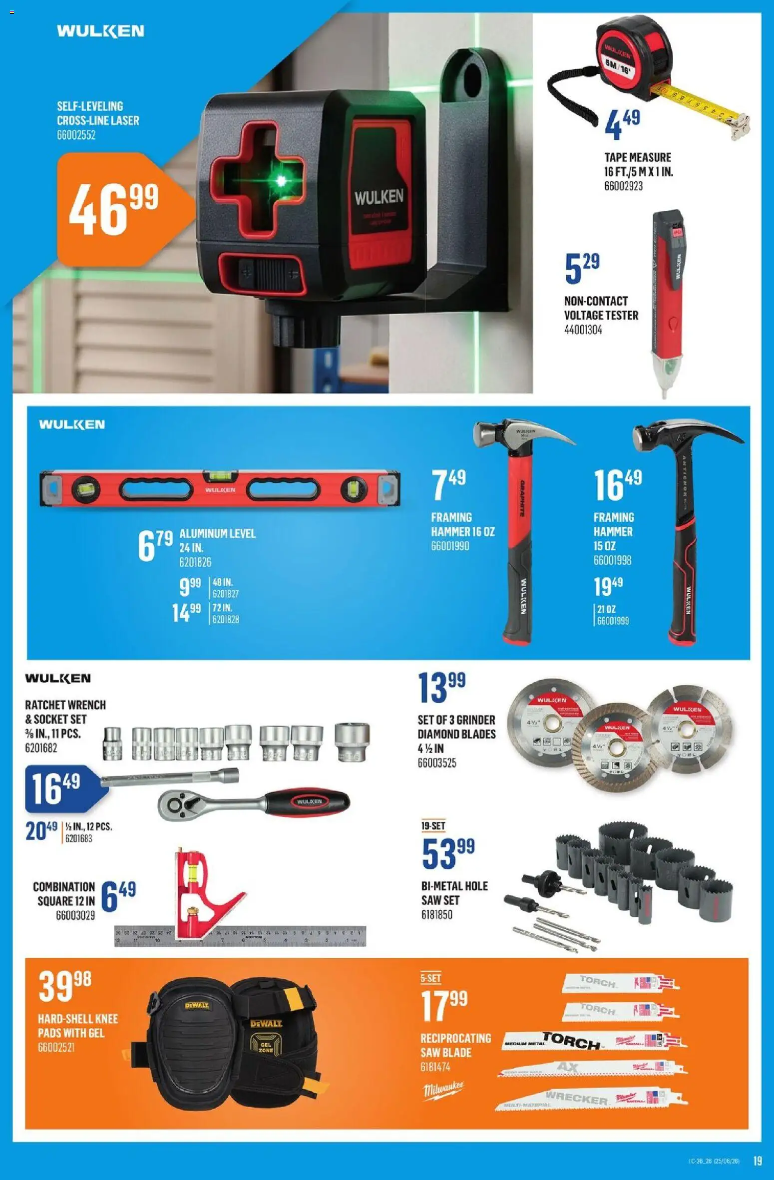 Canac flyer valid from Jun 25, 2026 | Page: 19 | Products: Grinder, Socket