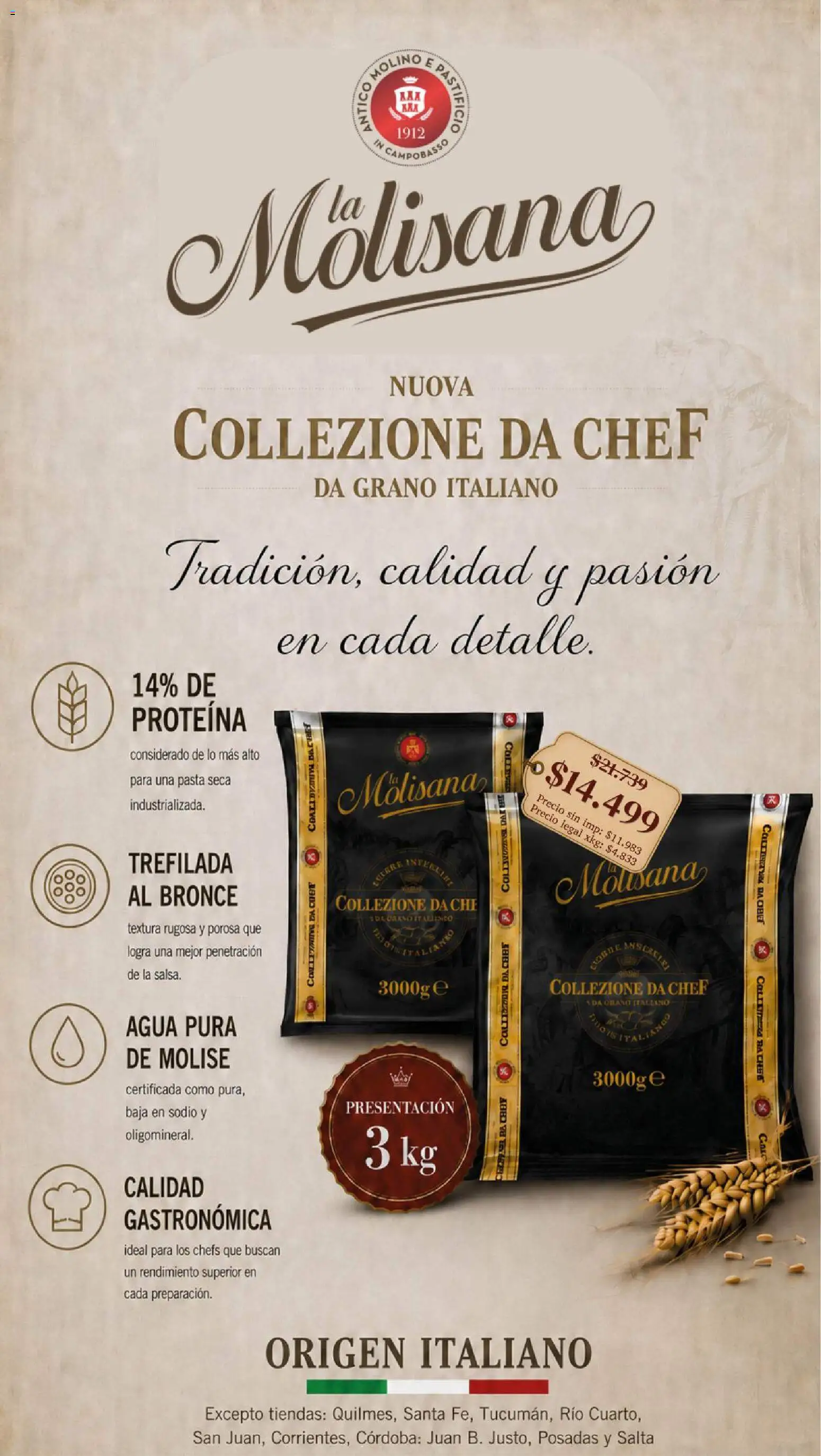 Makro semana de la gastronomía │ válido desde el 13/08/2026 | Página: 3 | Productos: Proteína, Agua, Pasta