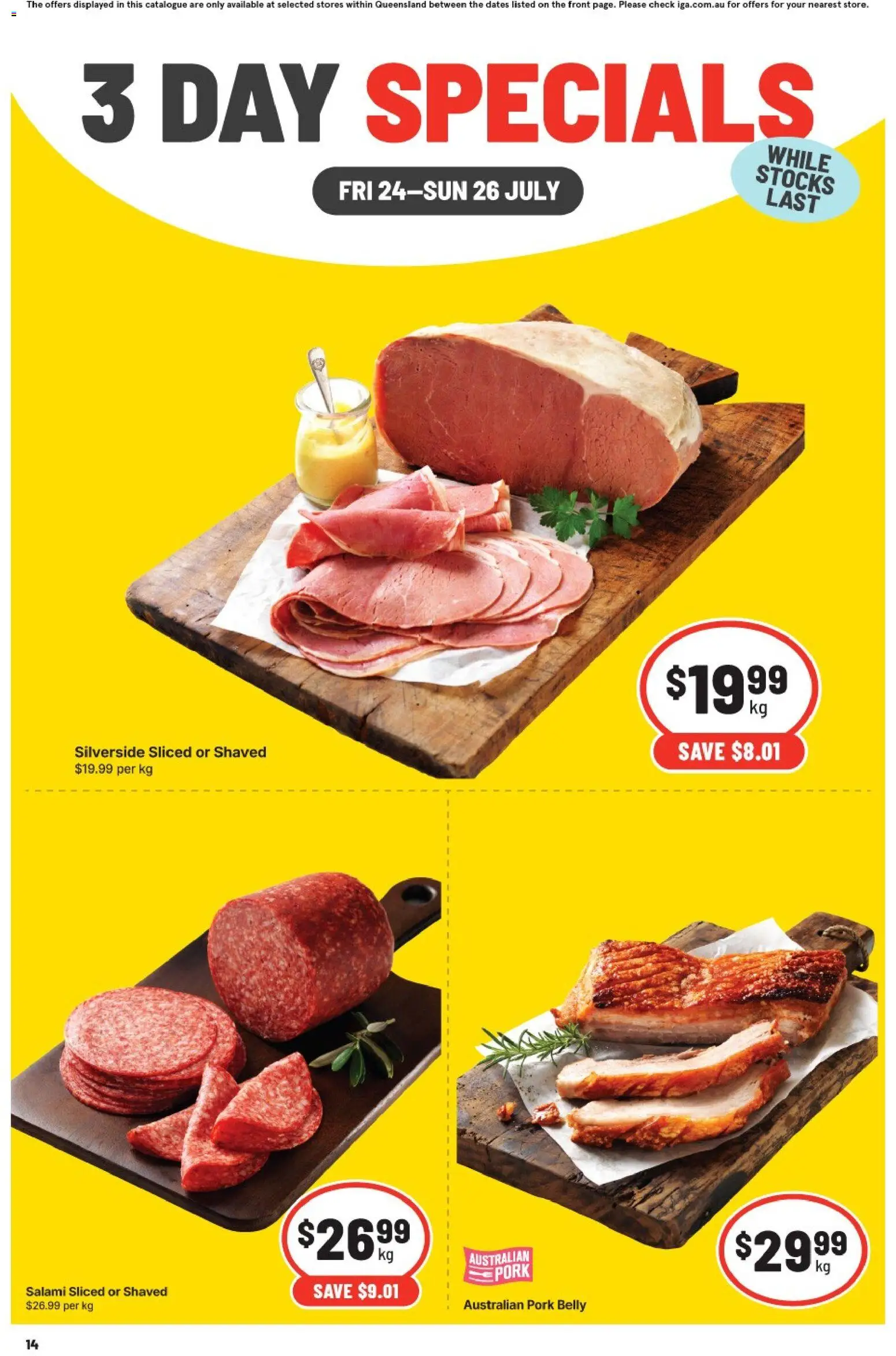 ﻿IGA catalogue from 24/07/2026 > Big discounts catalogue cover