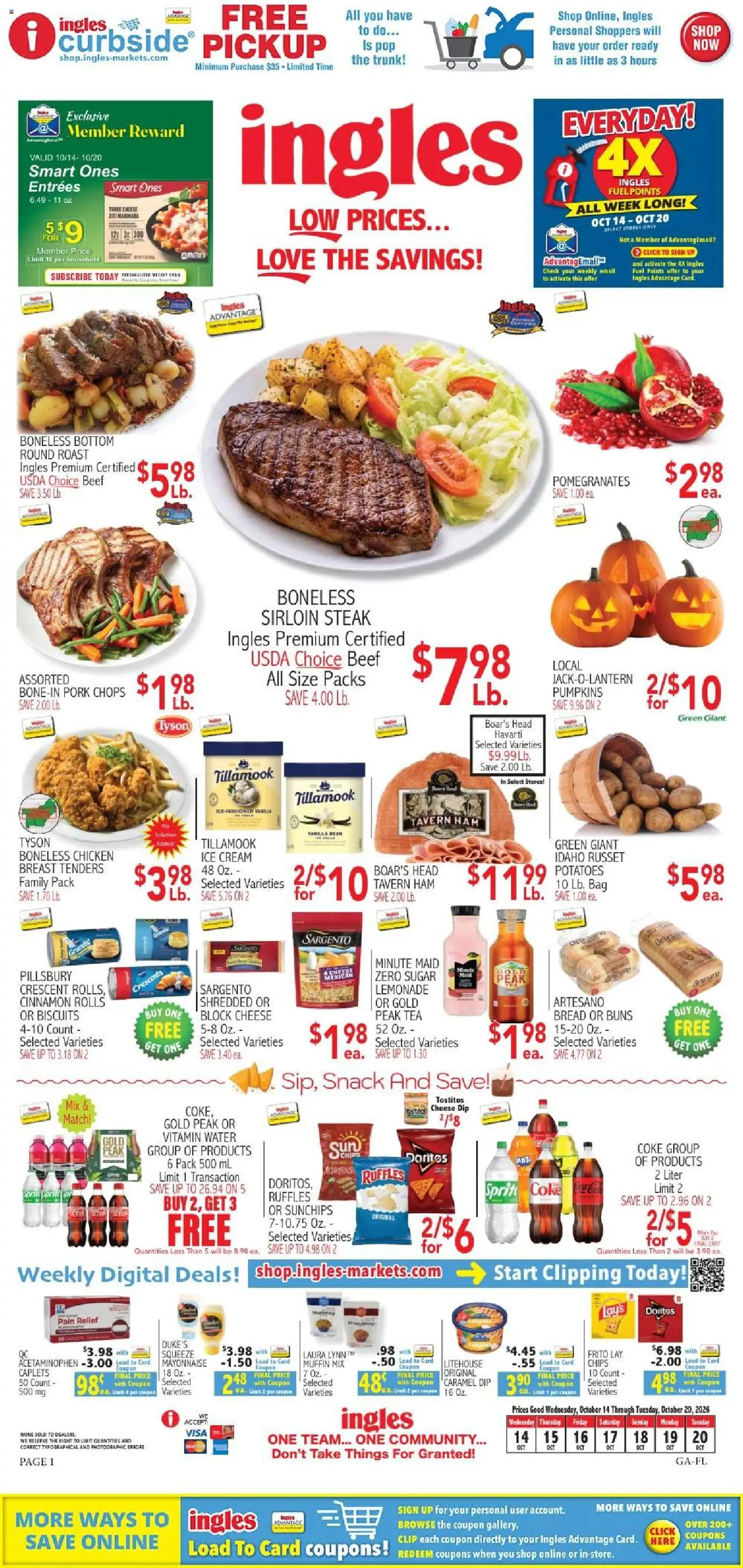 Ingles Weekly Ad - valid from 10/21/2026 | Page: 1