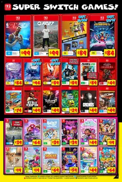 Preview of JB Hi-Fi catalogue  Mega Gaming Sale - valid from 24/09/2026 | Page: 7 | Products: Box, Nintendo Switch, Dollhouse